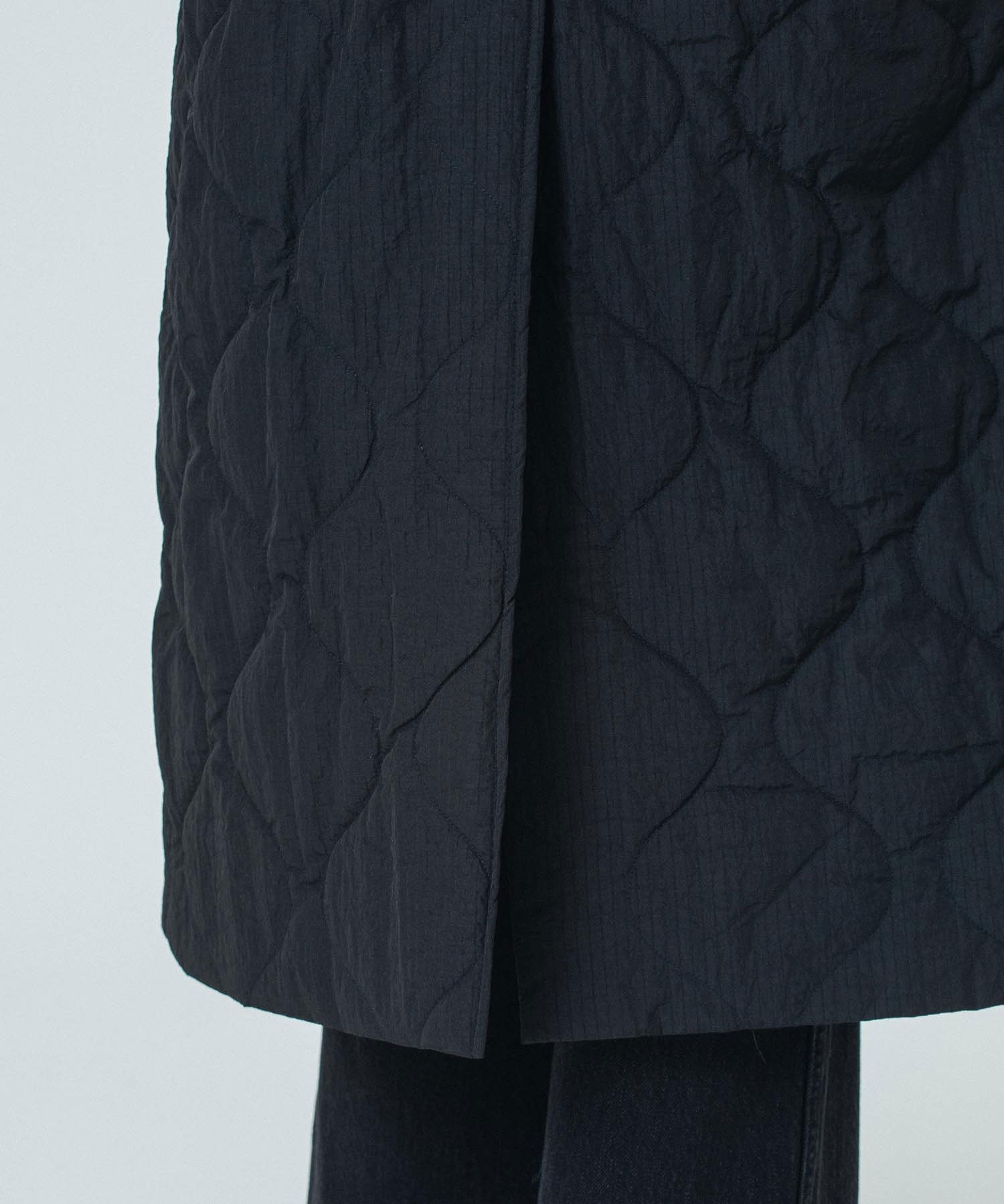 CREOLME/QUILTED LONG COAT