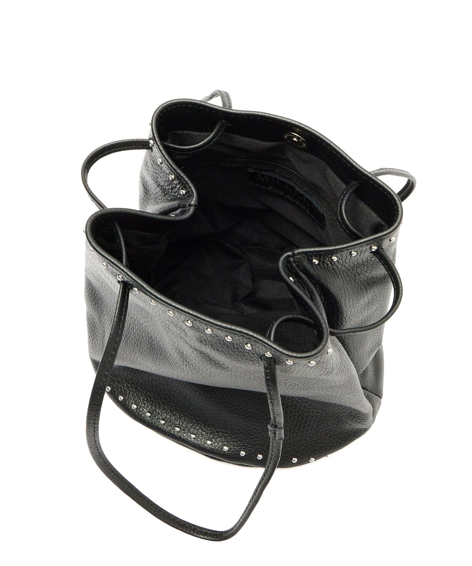 MILLELA FIRENZE/STUDS DRAWSTRING BAG