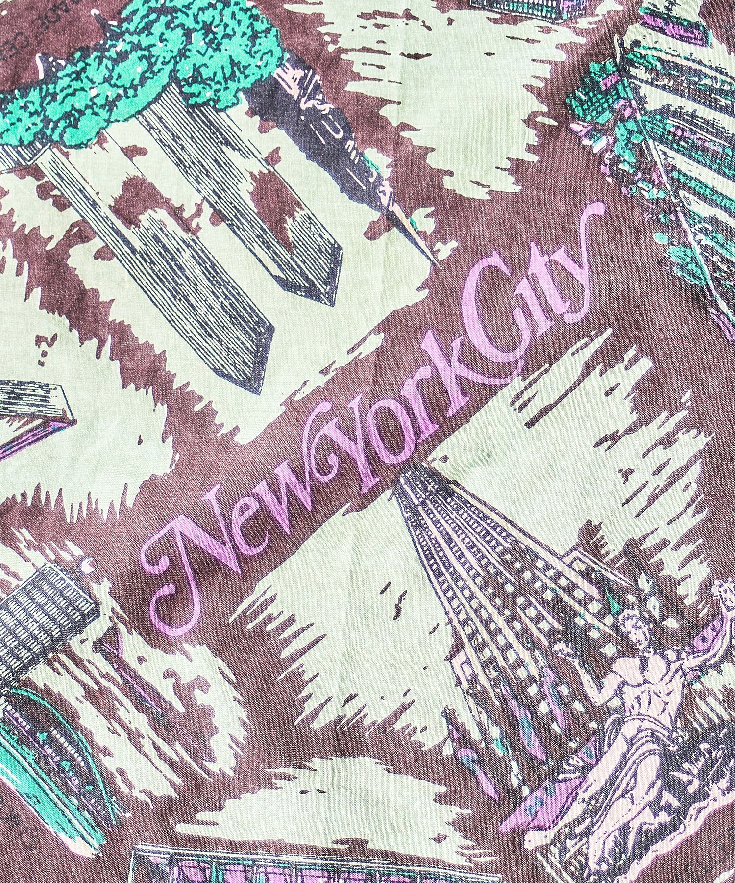 BINDU/COTTON VOILE NEW YORK MAP3 BANDANA