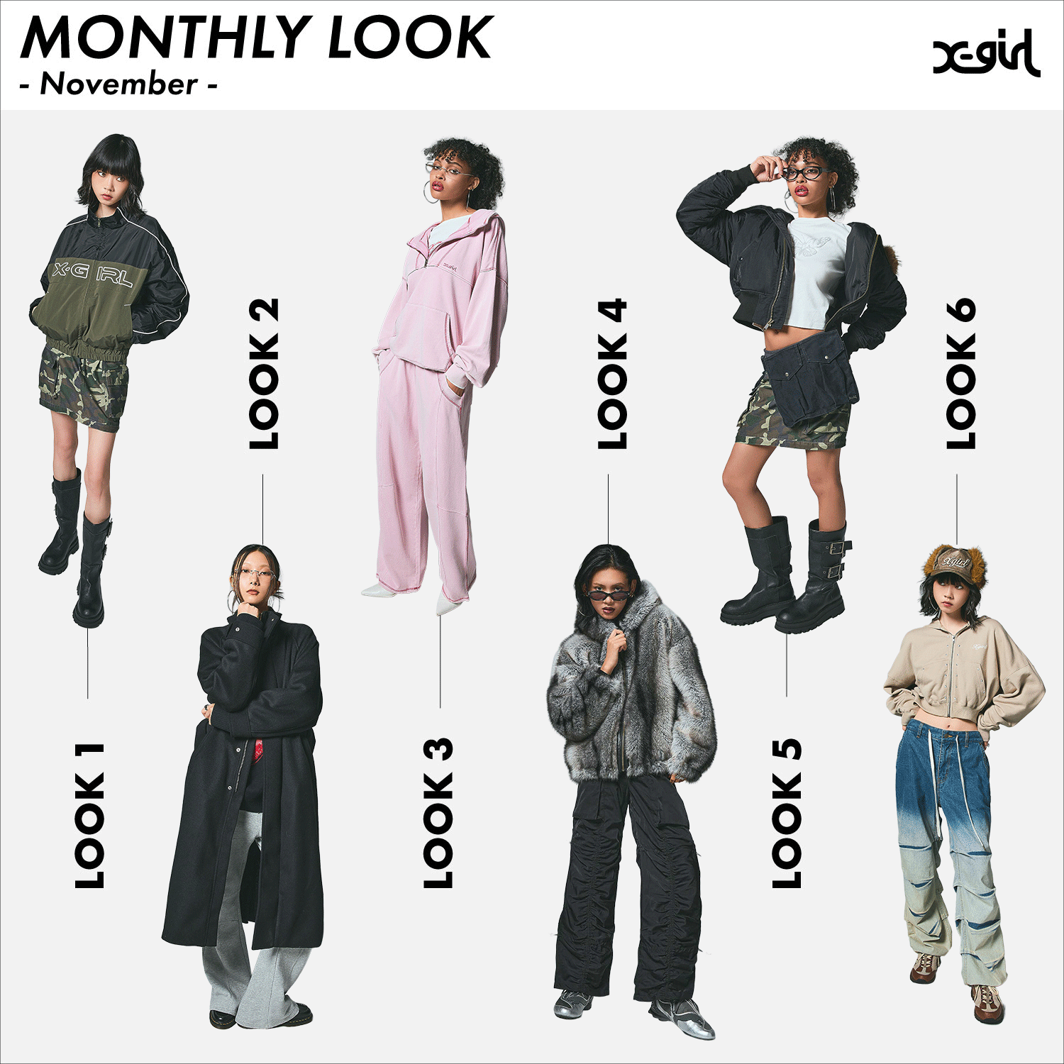 X-girl（エックスガール） – calif（カリフ）公式サイト