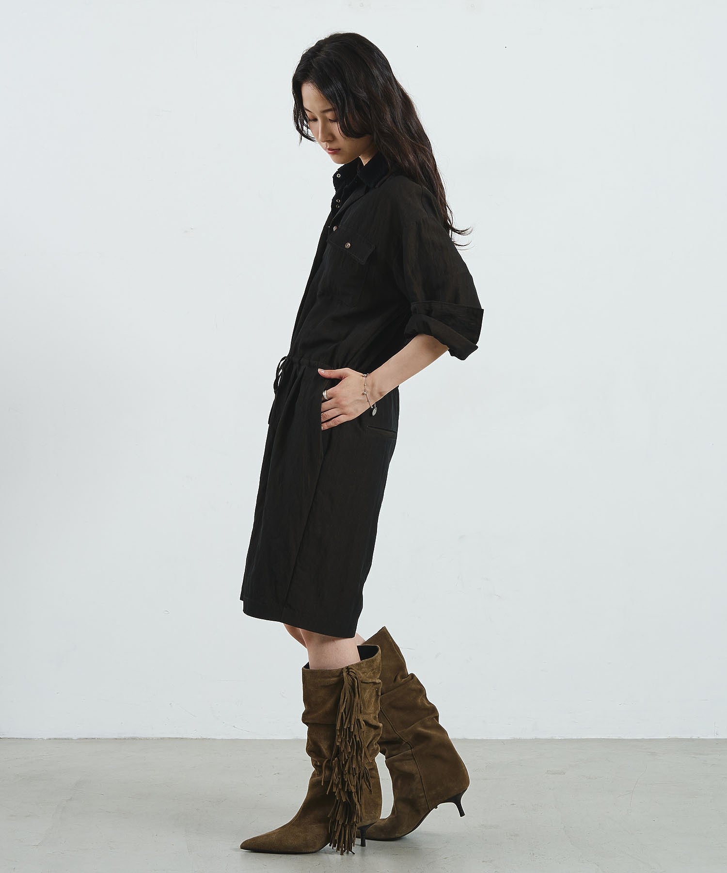 model:164cm 着用サイズ:ONE SIZE