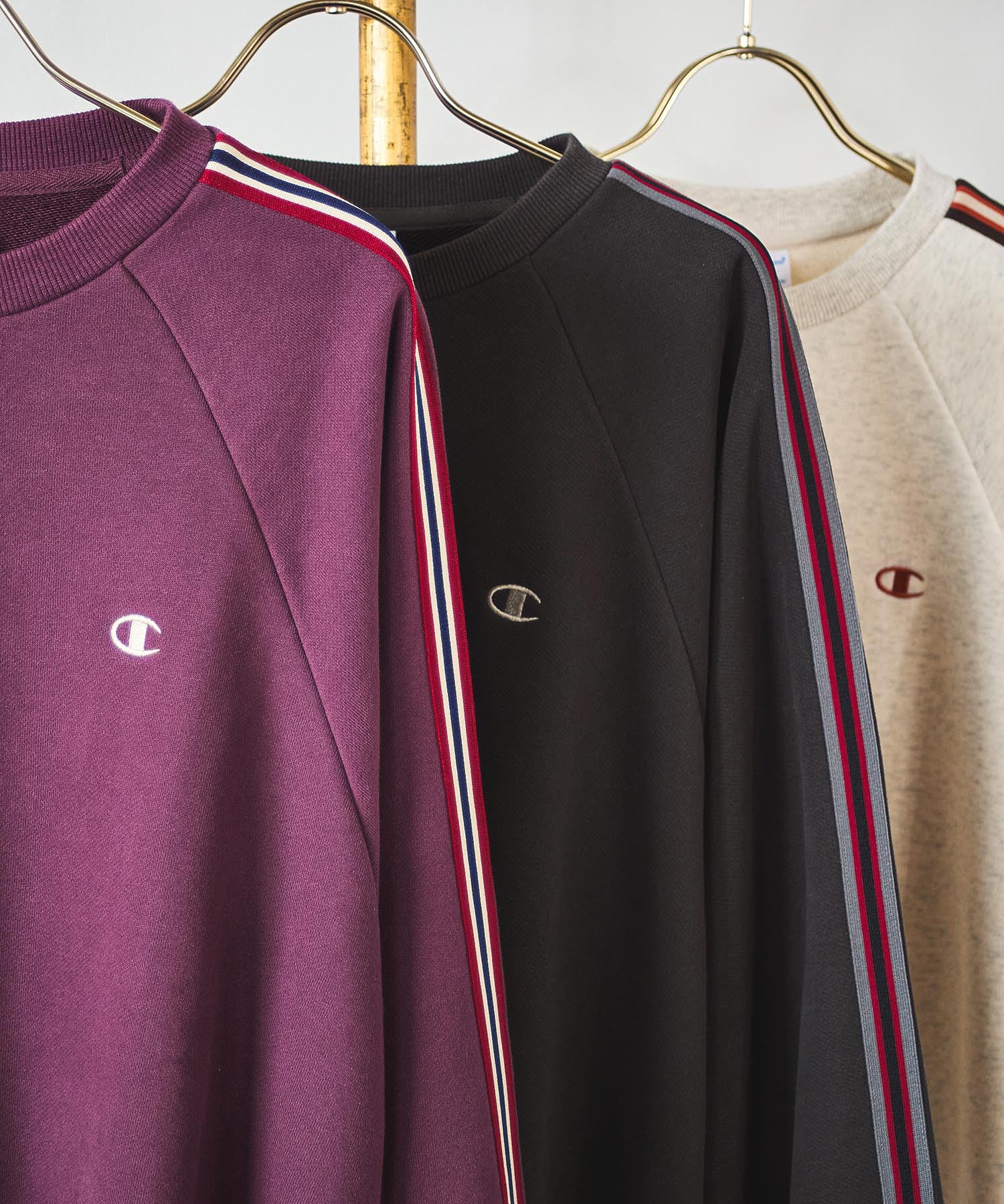 【Champion別注】ROSE BUD×Champion SIDE LINE SWEAT