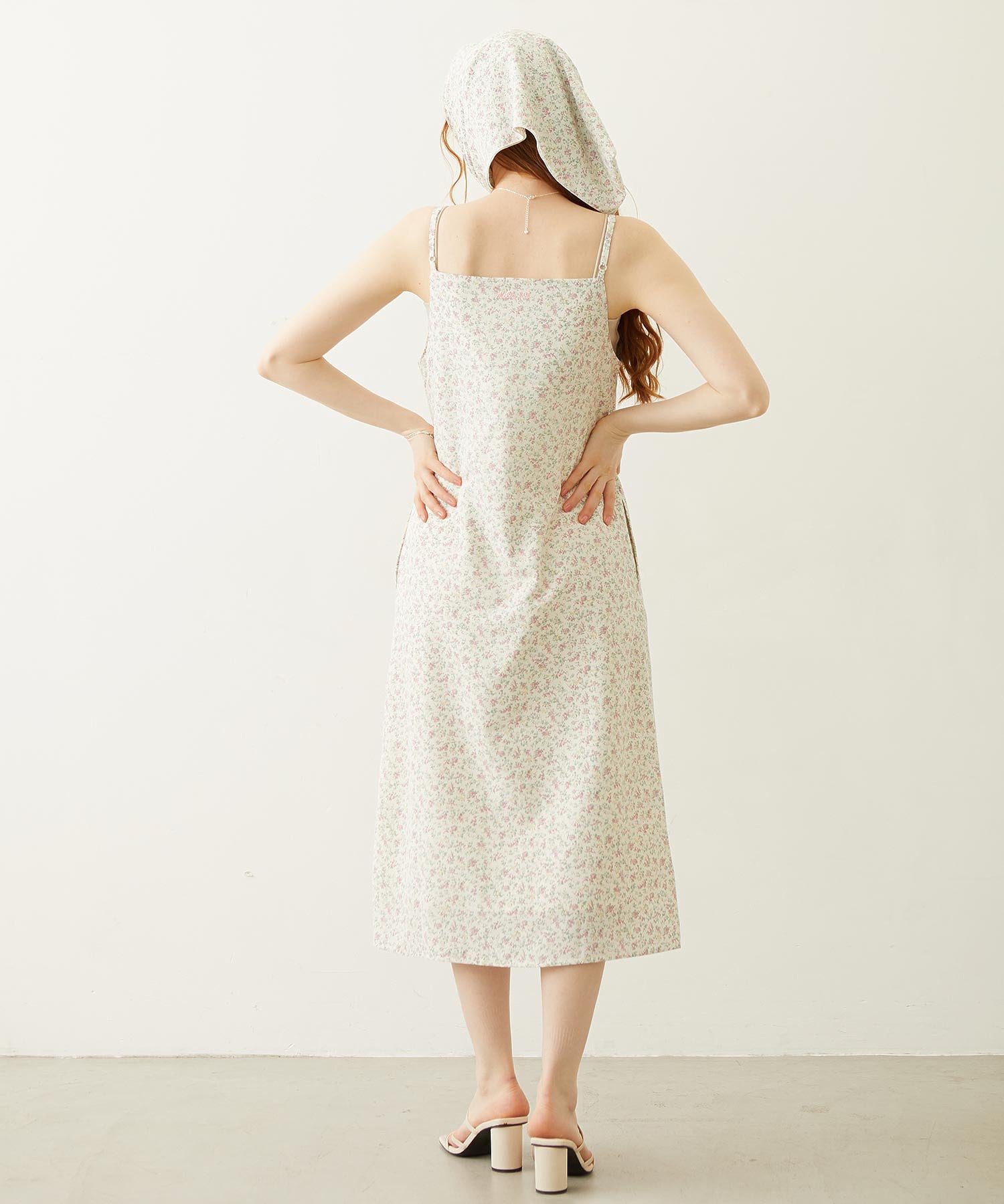 FLORAL CAMISOLE DRESS