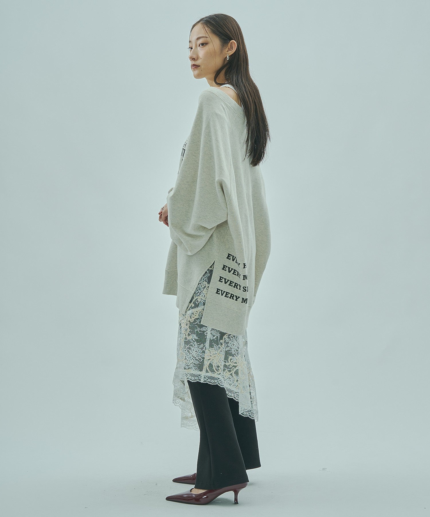 model:163cm 着用サイズ:ONE SIZE