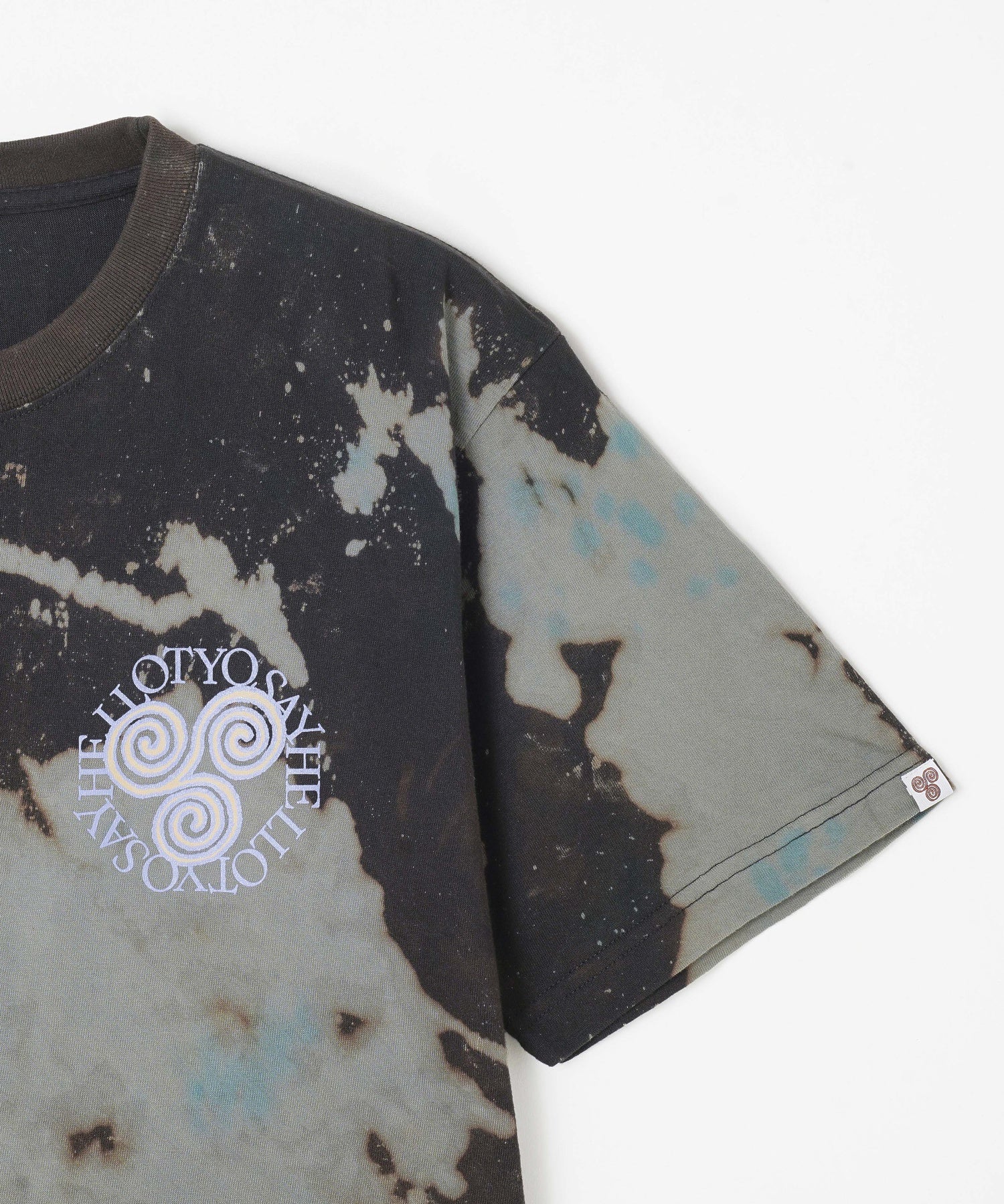SAY HELLO/セイハロー/D.Y.E SLAP LOGO S/S TEE/24SS-06