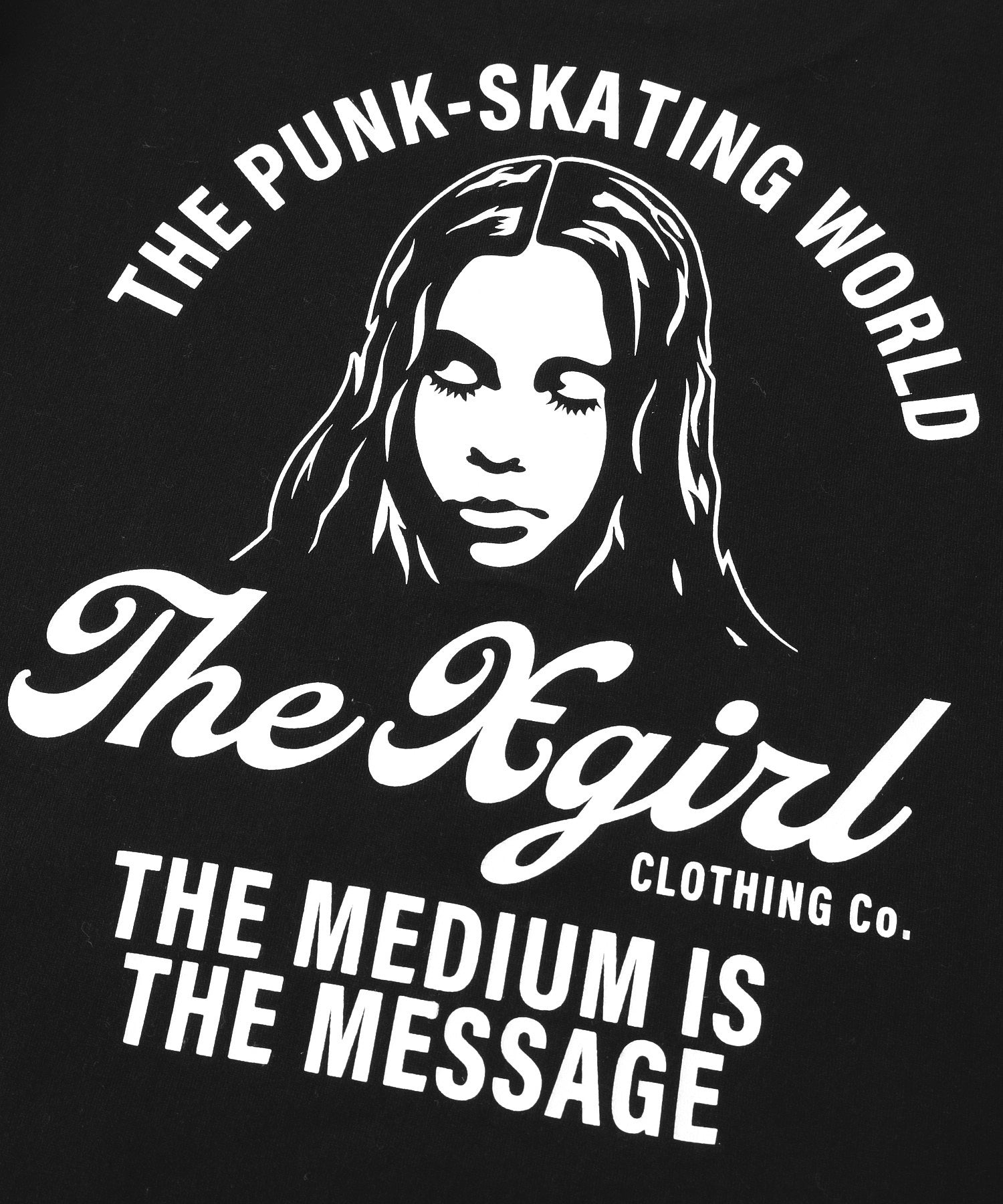 ARCH LOGO AND FACE L/S TEE