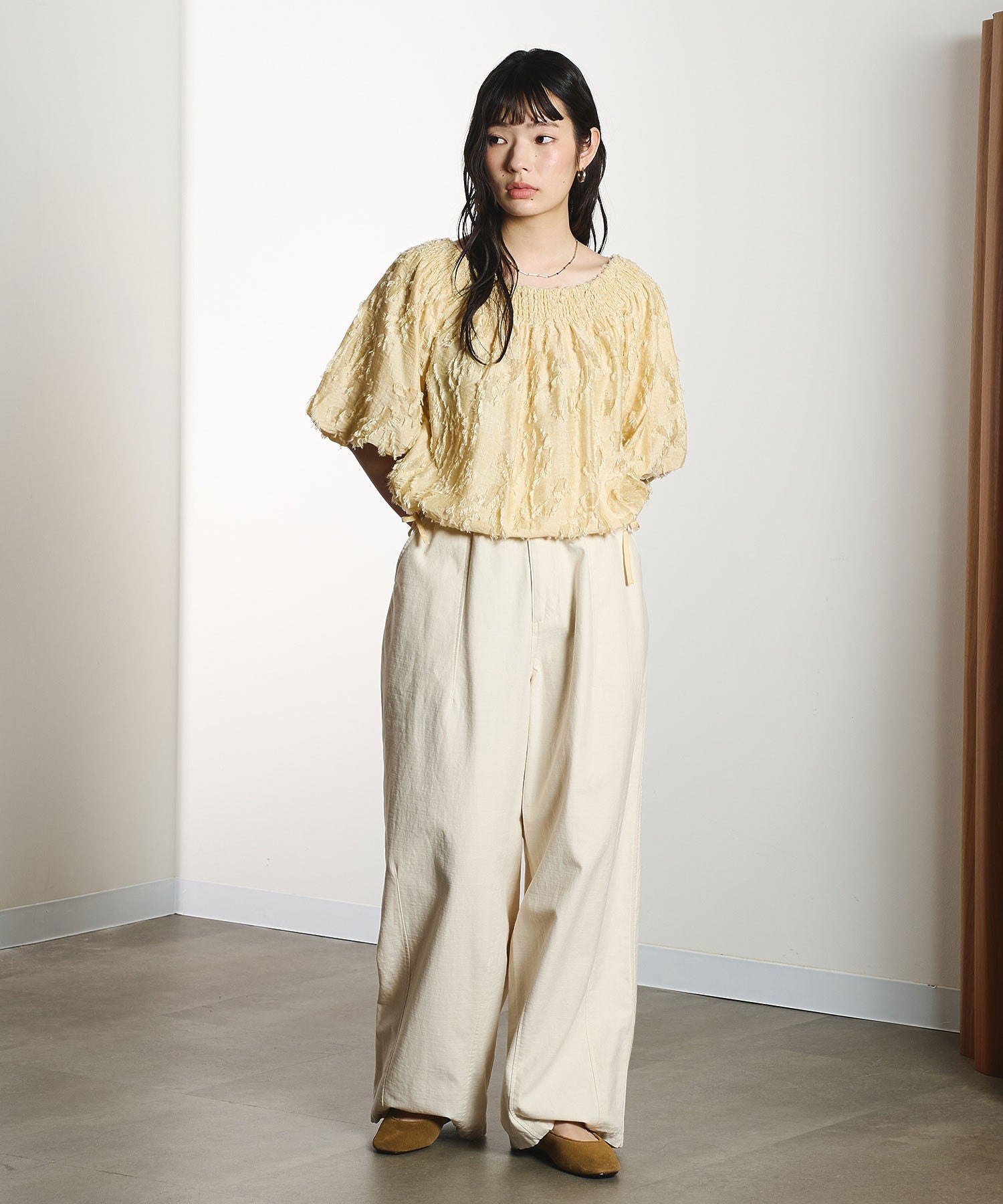 model:163cm 着用サイズ:ONE SIZE