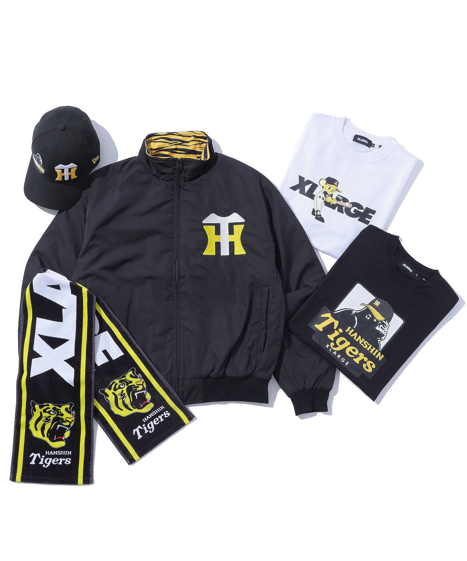 XLARGE×HANSHIN TIGERS TO-LUCKY S/S TEE