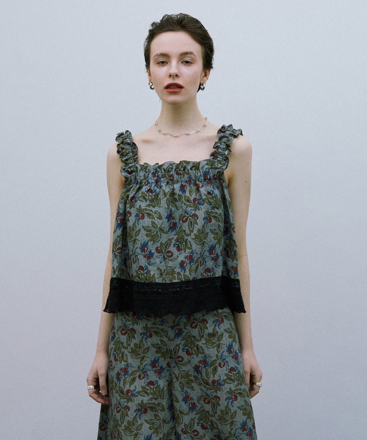 フルーツプリントキャミソール