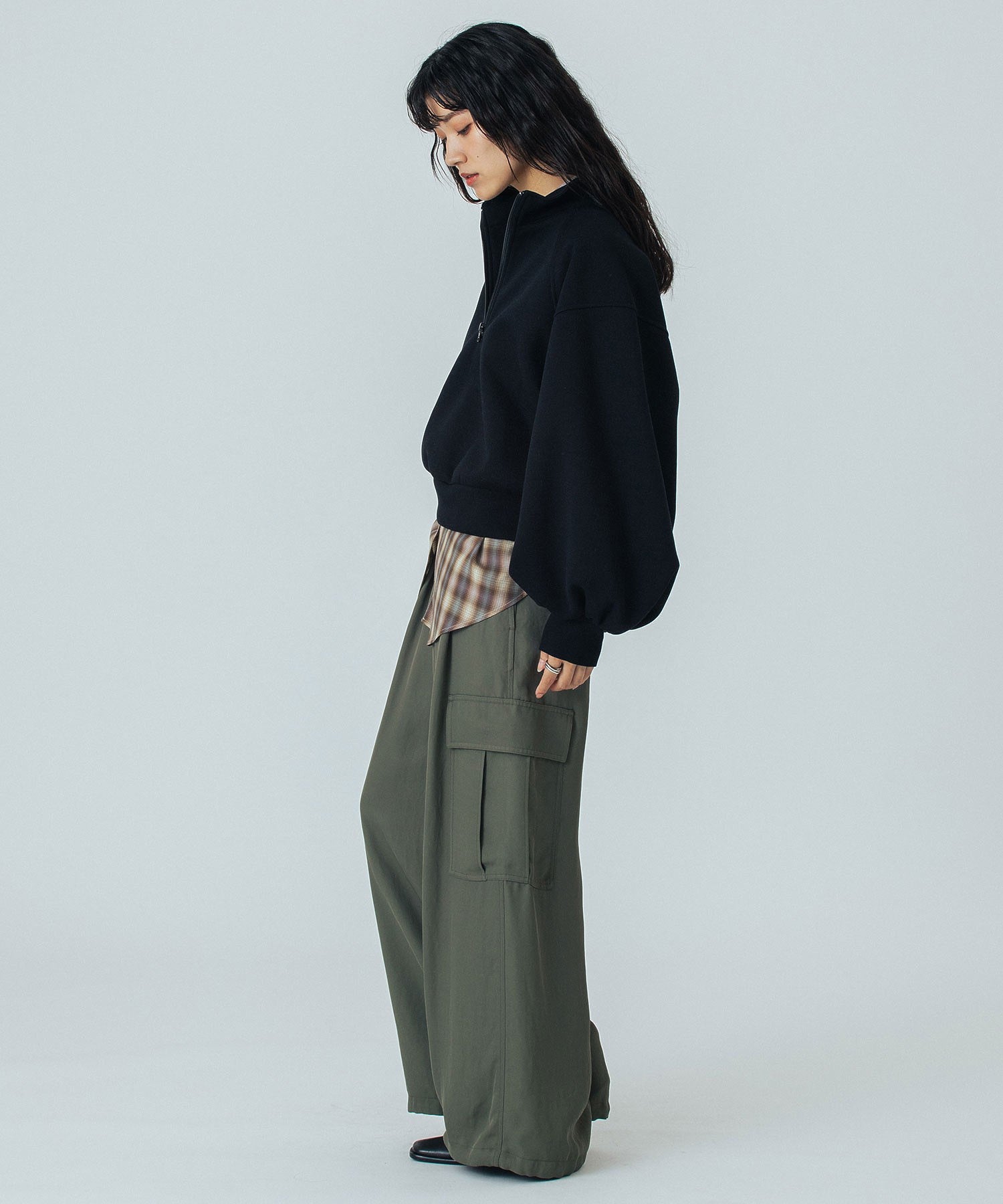 model:167cm 着用サイズ:ONE SIZE