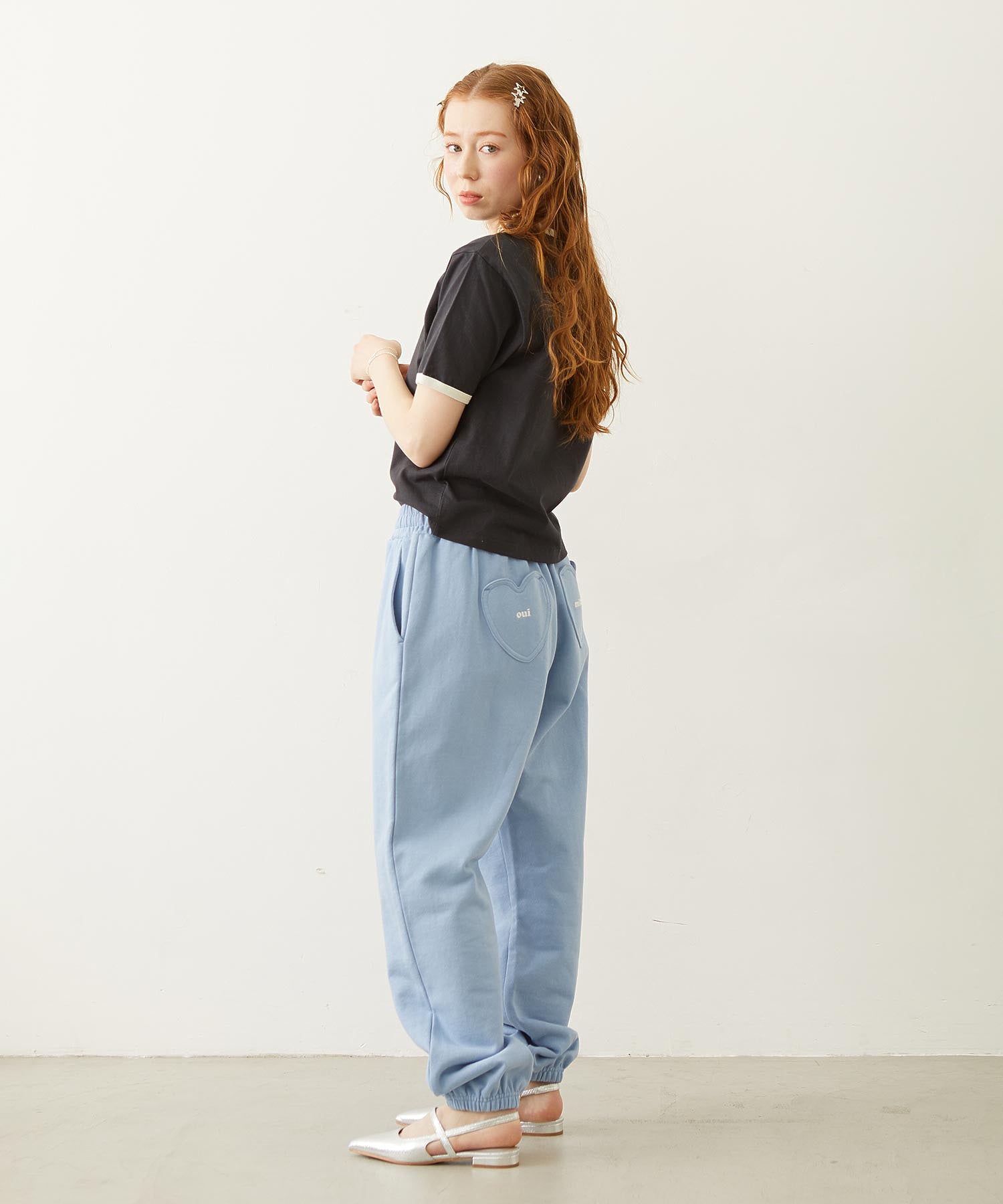 HEART POCKET SWEATPANTS