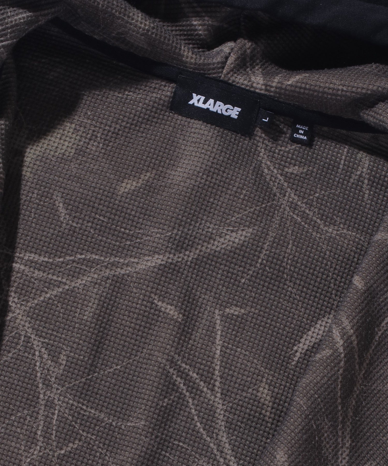 DOUBLE LAYERED ZIP HOODED SWEATSHIRT