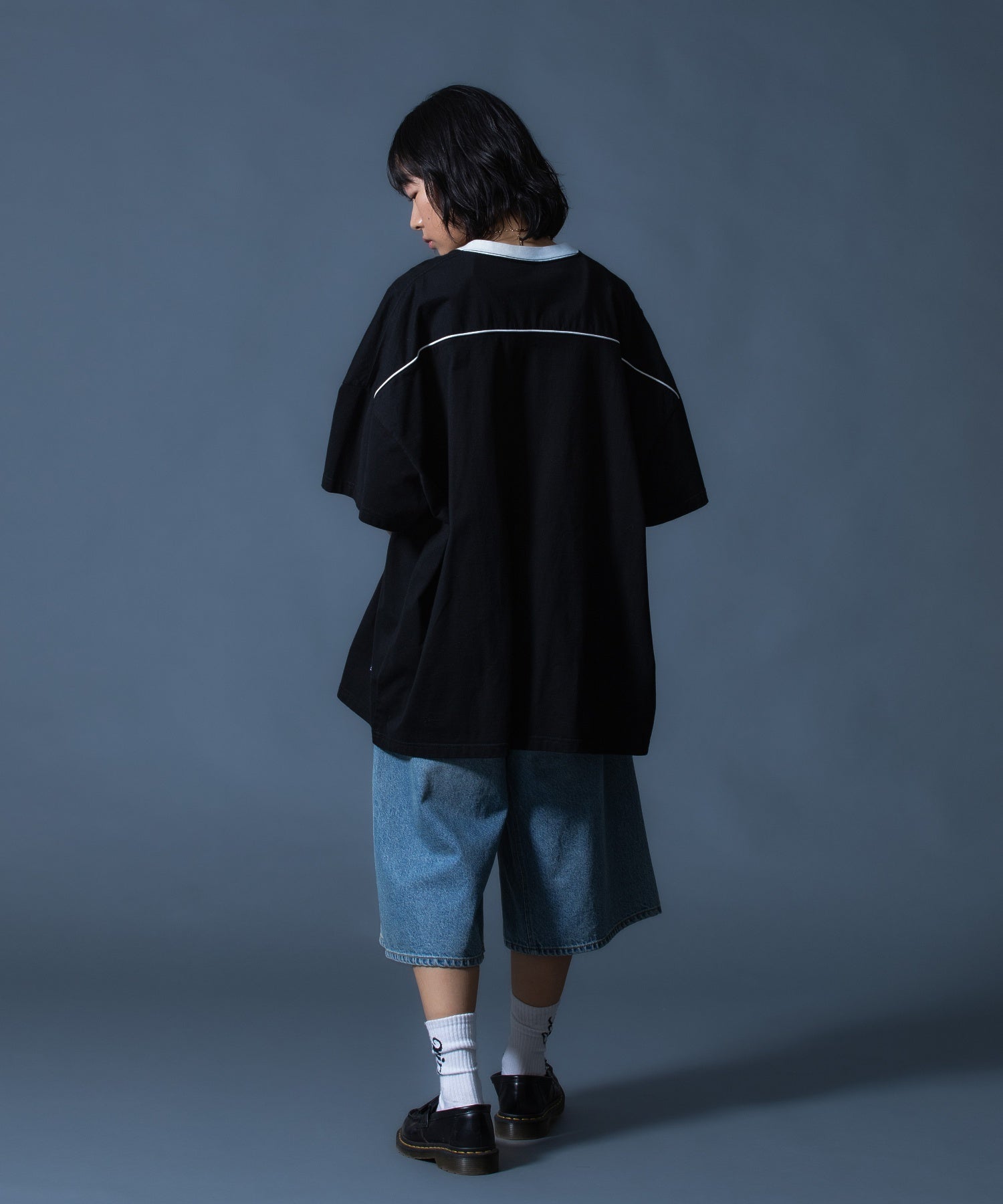 FACE LABEL NUMBER BIG TEE DRESS