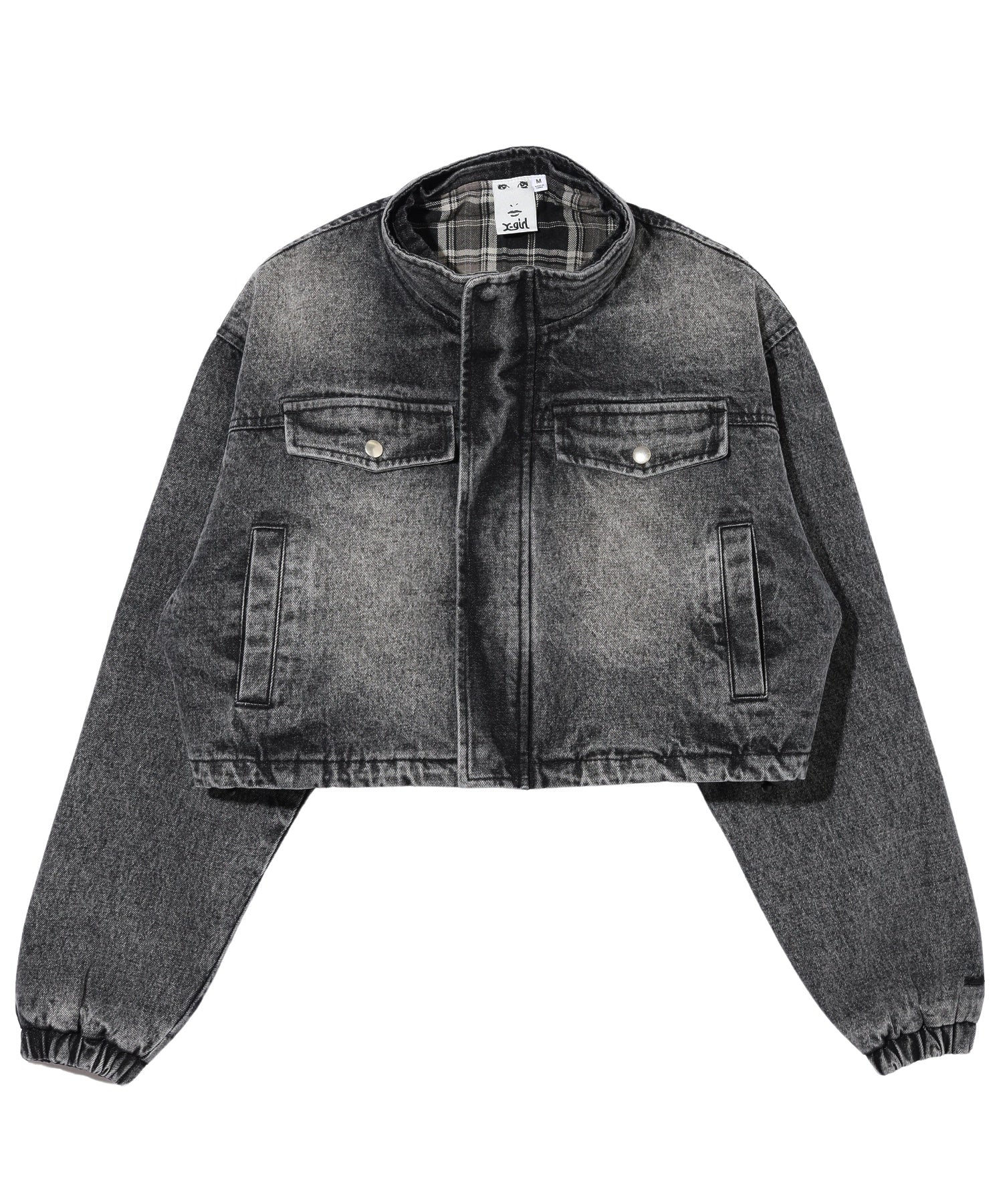 HOODED DENIM JACKET