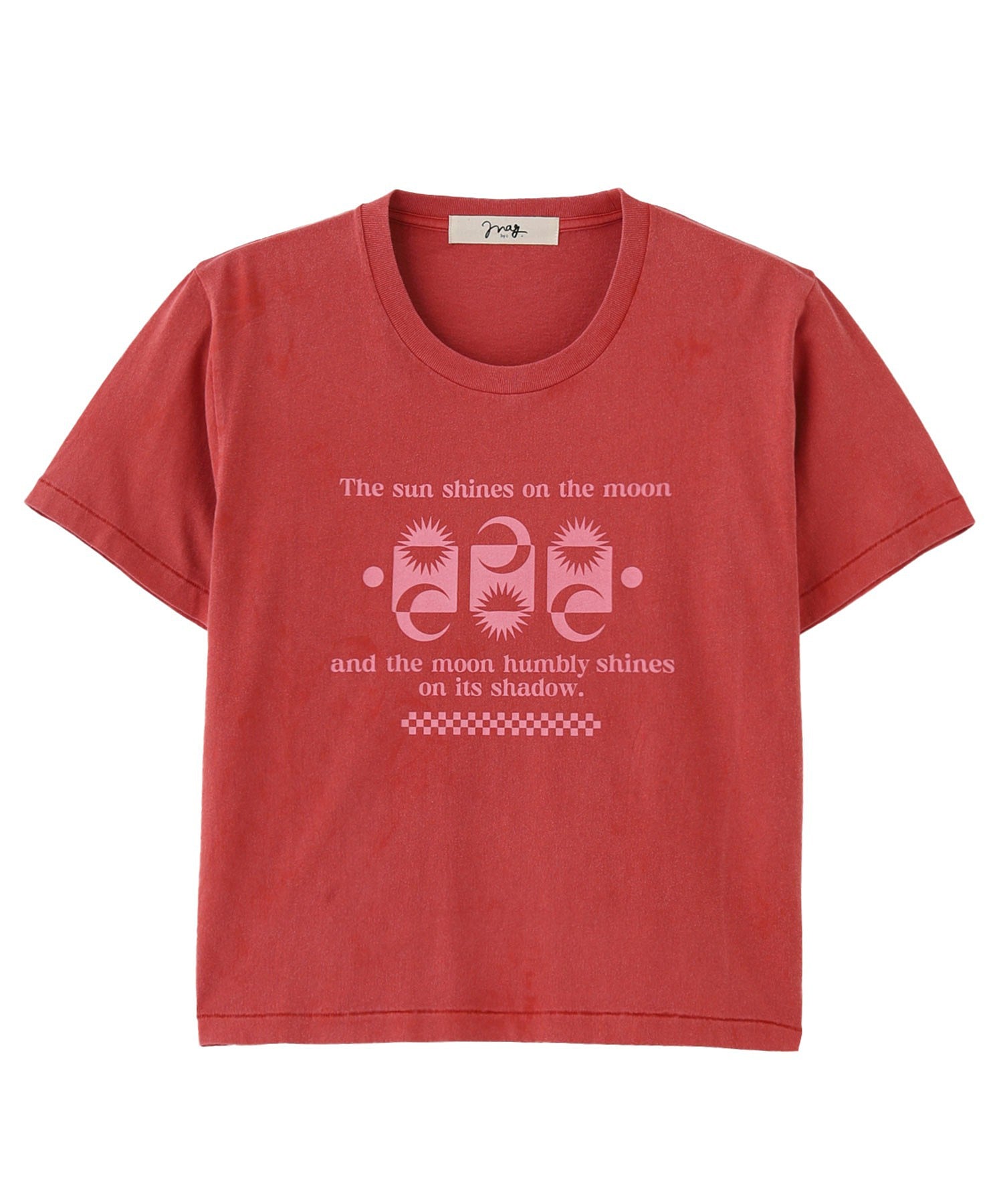 mag.by c/SUN&MOON S/S TEE