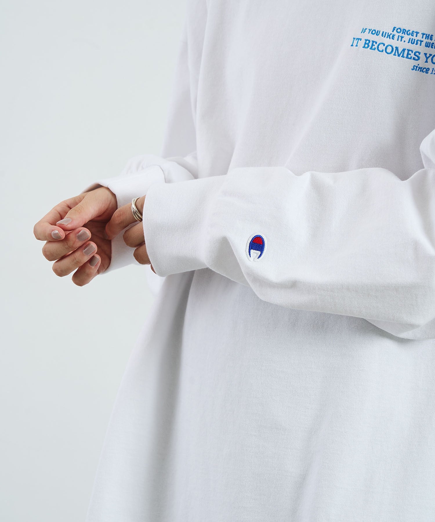 【Champion別注】SUPER BIG L/S TEE