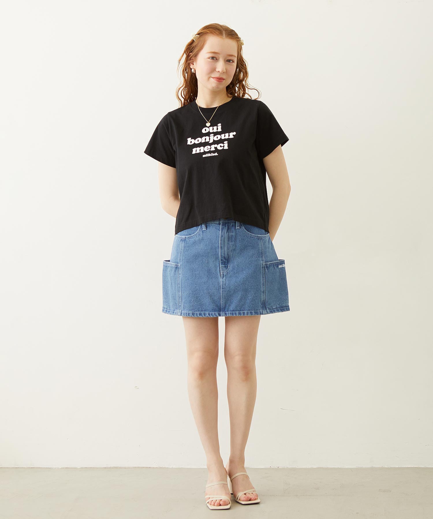 COOPER LOGO FLOCK PRINT COMPACT S/S TEE