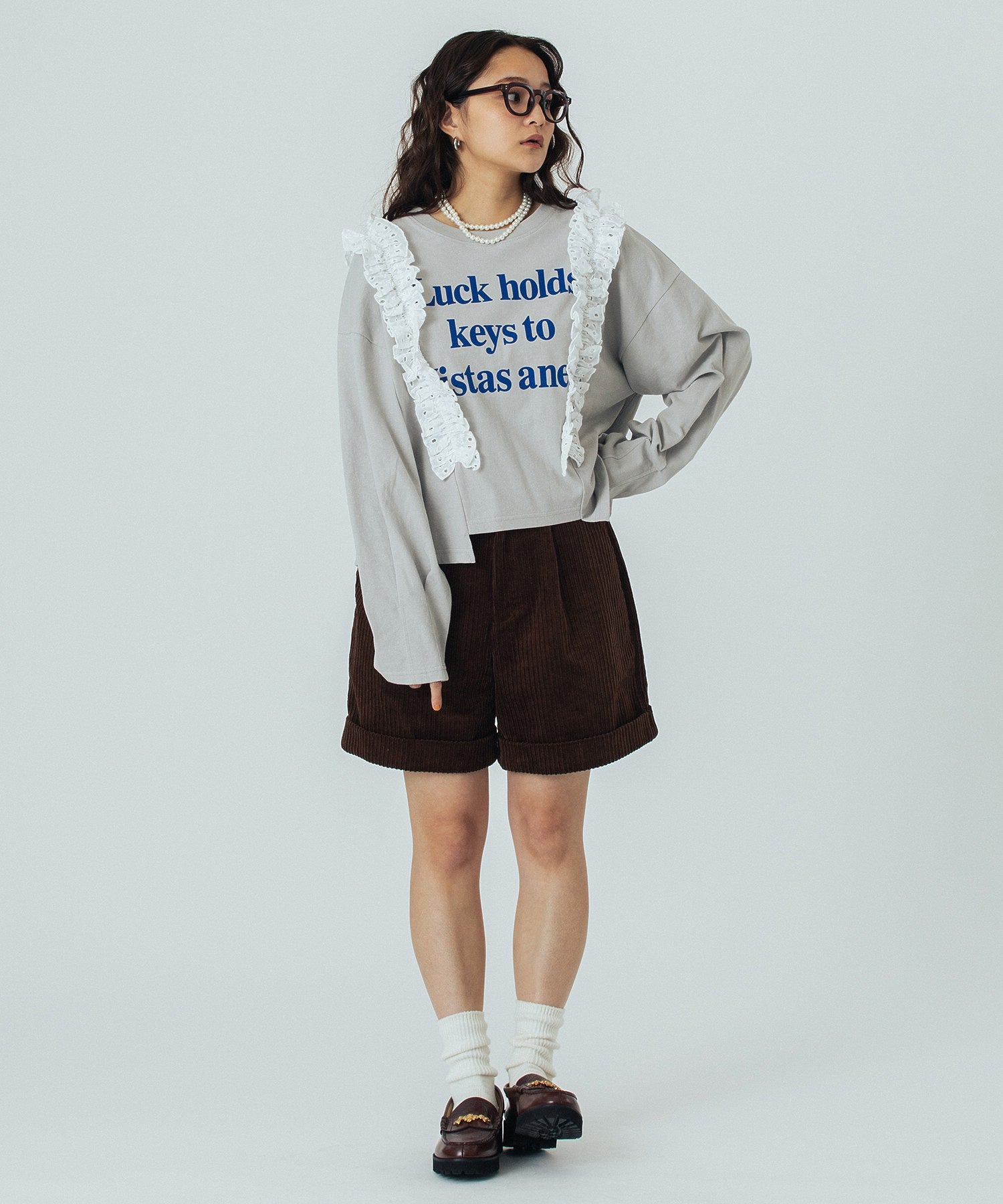 model:160cm 着用サイズ:S