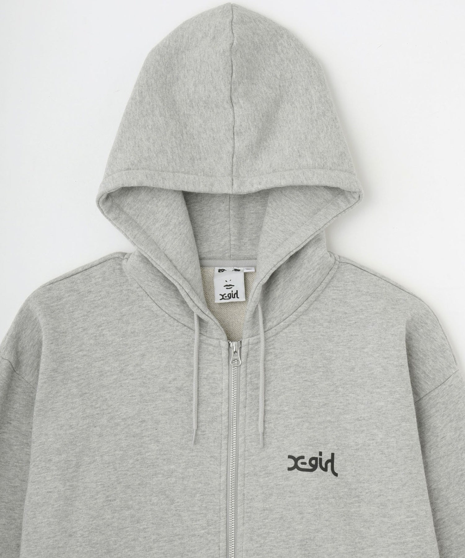LEOPARD BOX ZIP UP SWEAT HOODIE