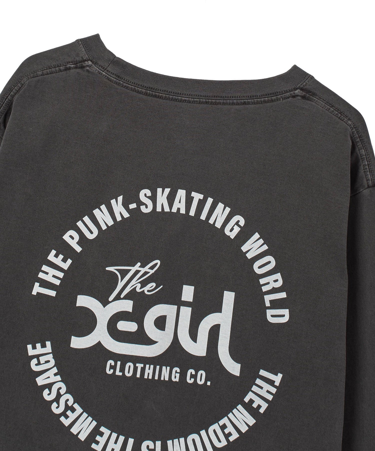 PIGMENT DYED POCKET L/S TEE