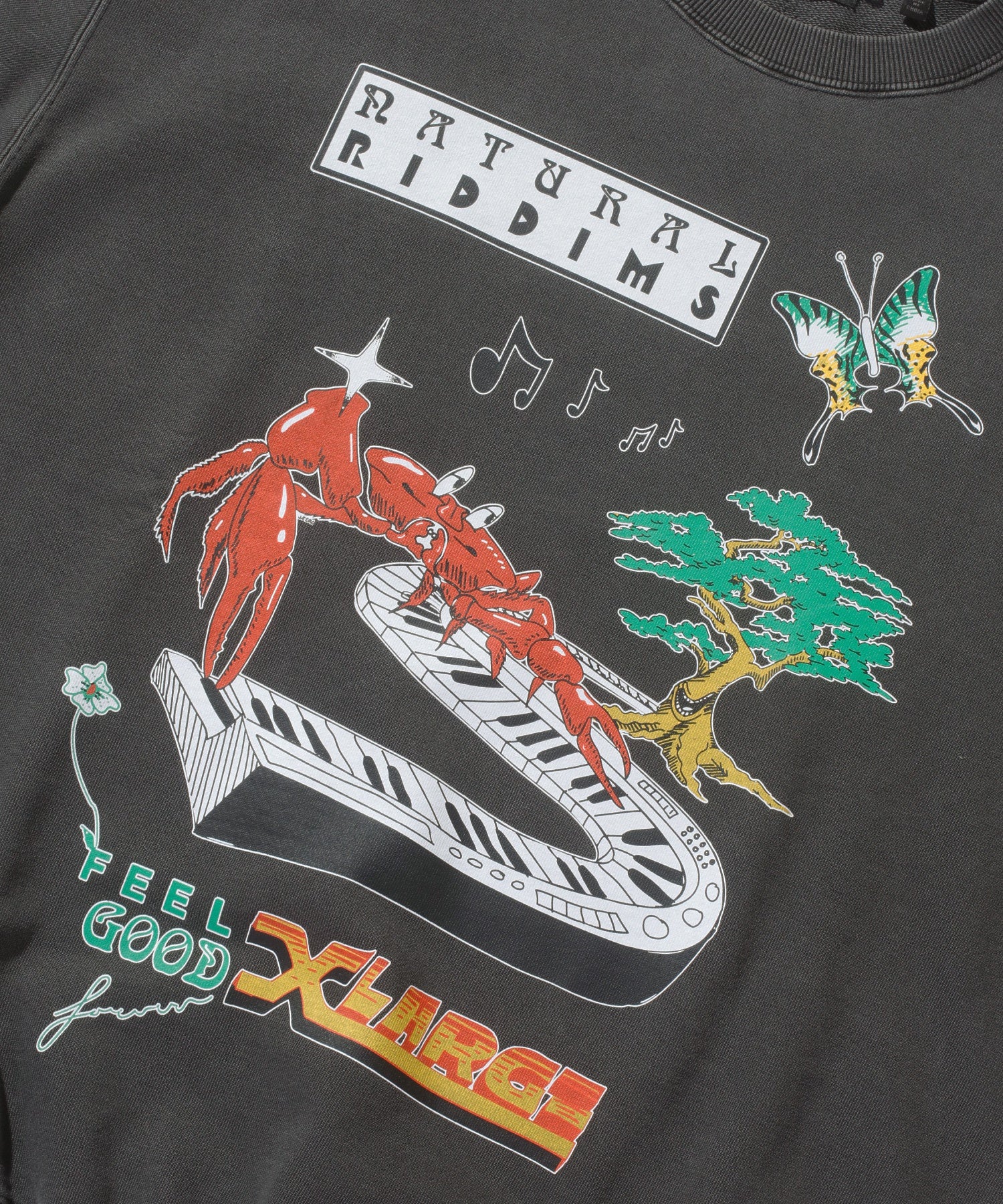 NATURAL RIDDIMS CREWNECK SWEATSHIRT