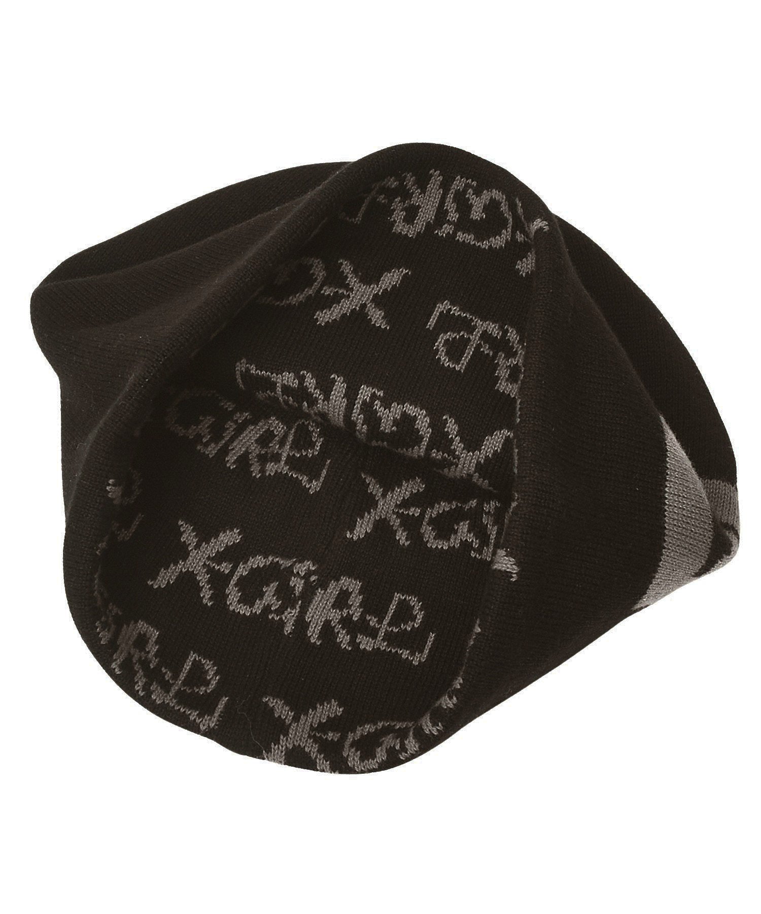 REVERSIBLE JACQUARD BEANIE