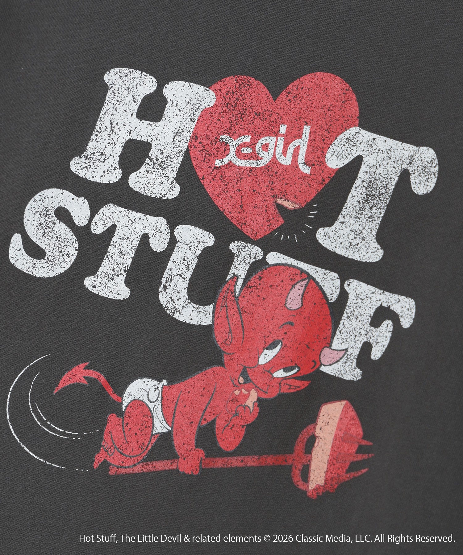 X-girl | HOT STUFF FADED S/S TEE