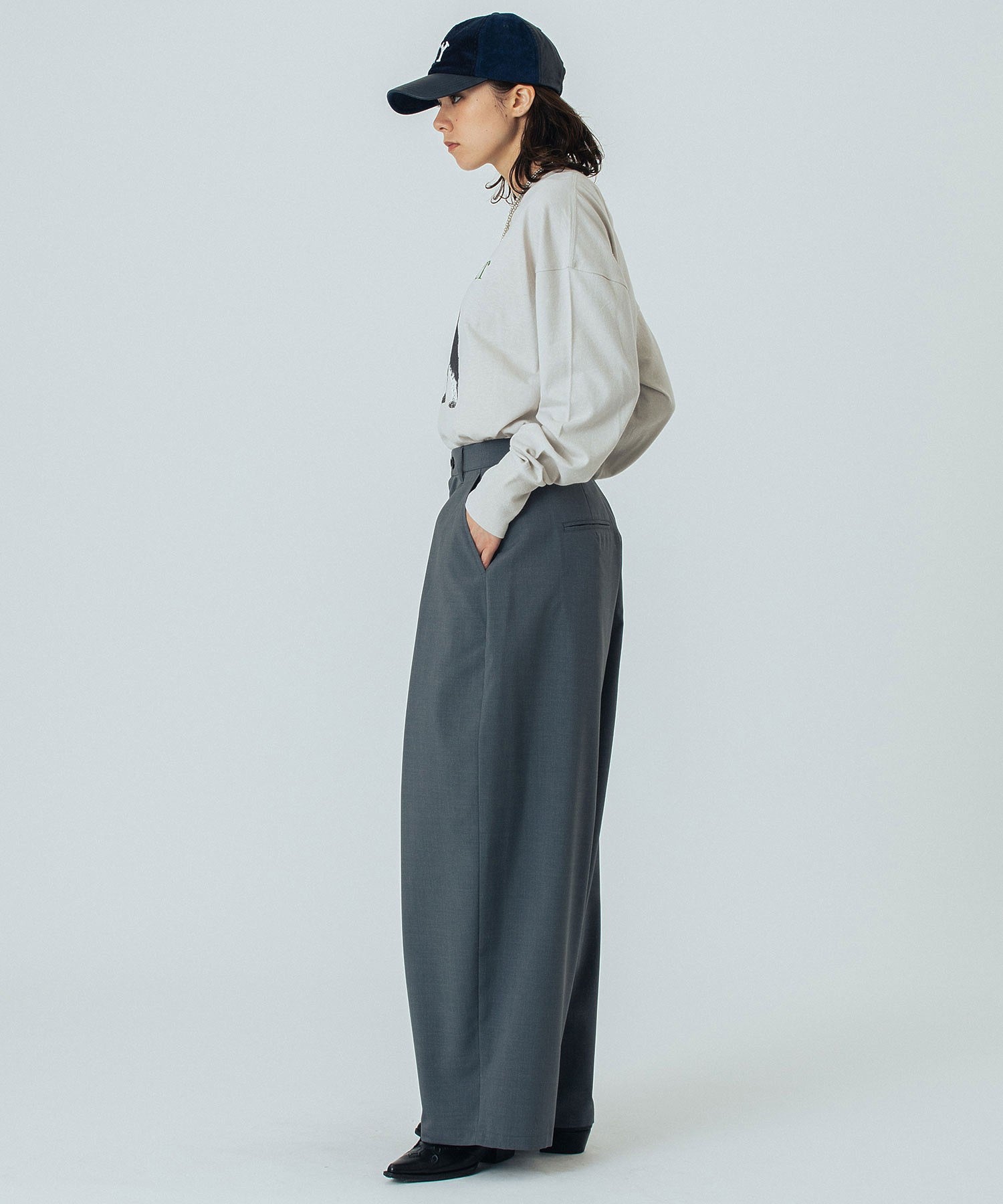 model:172cm 着用サイズ:M