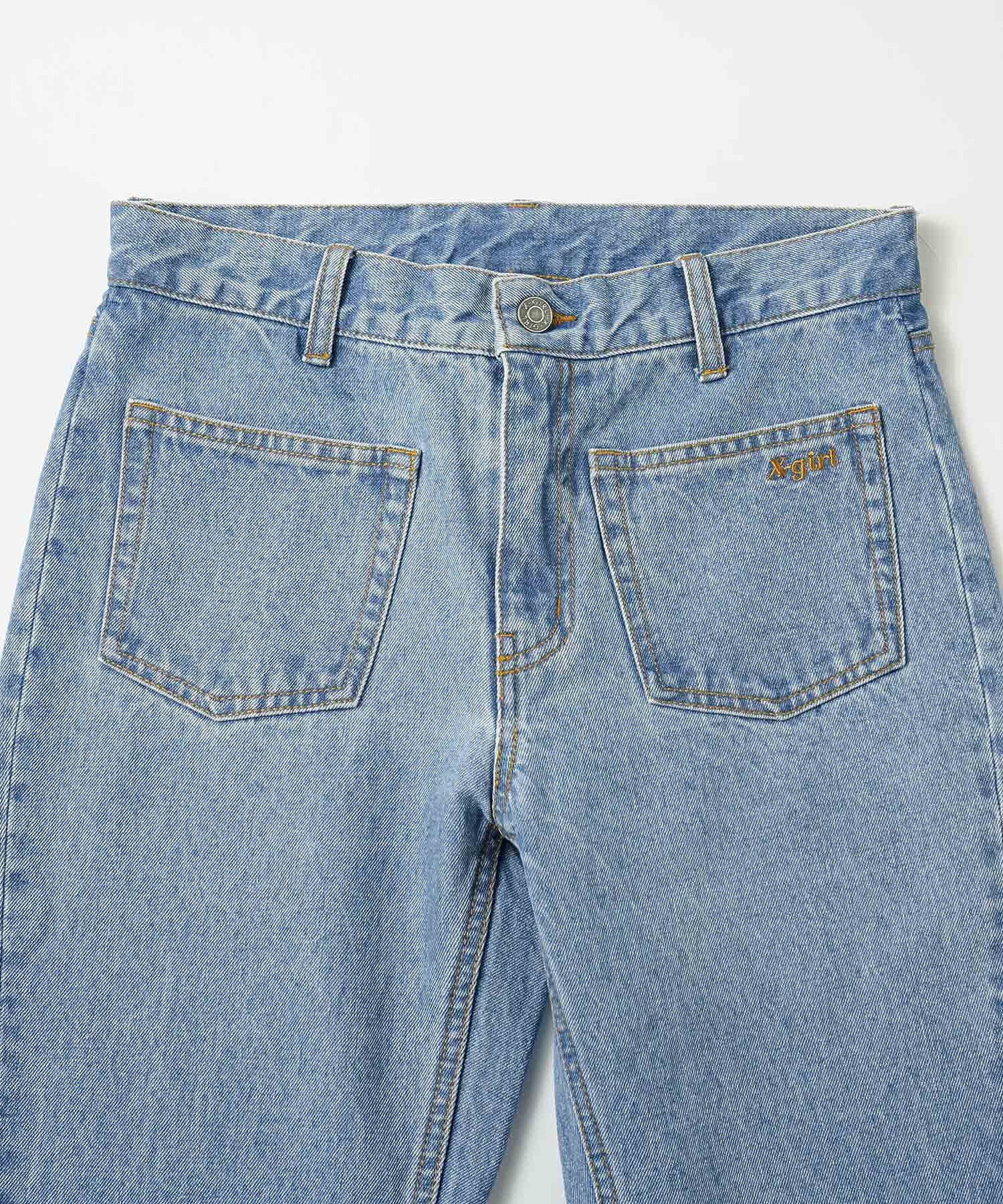 4 POCKETS FLARE PANTS X-girl