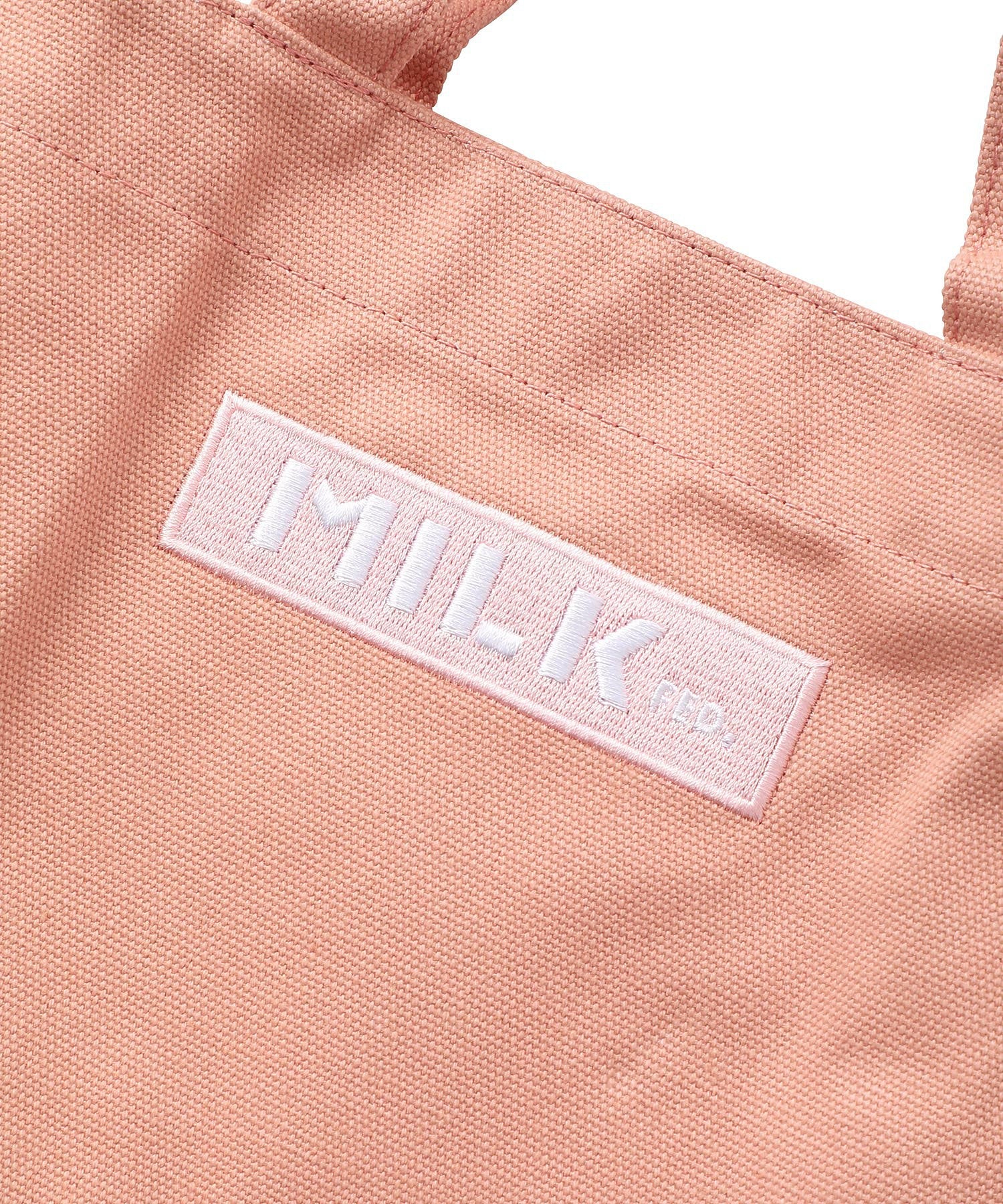 EMBROIDERED BAR SHOULDER BAG W/STRAP MILKFED.