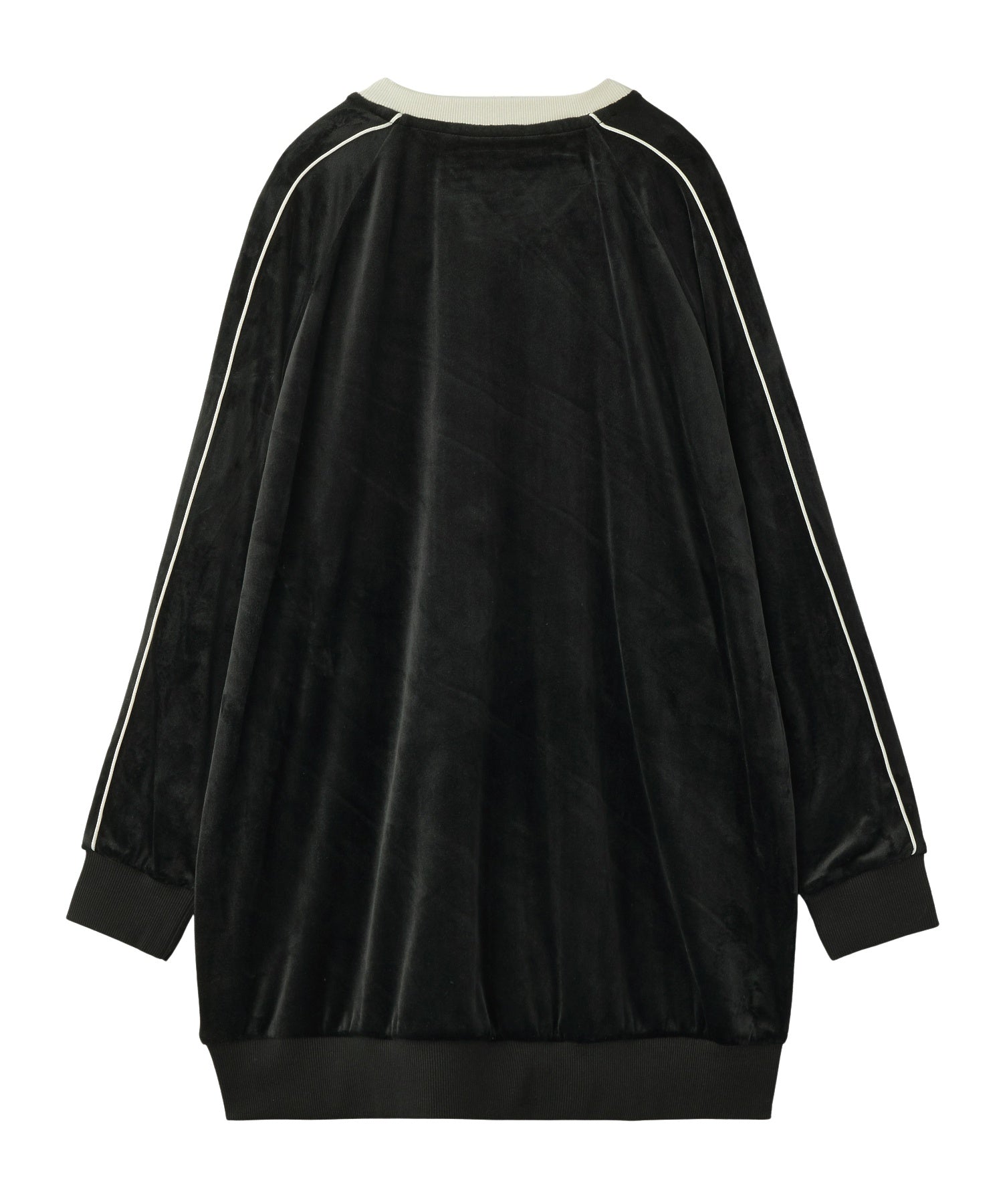 VELOUR GAME SHIRT DRESS