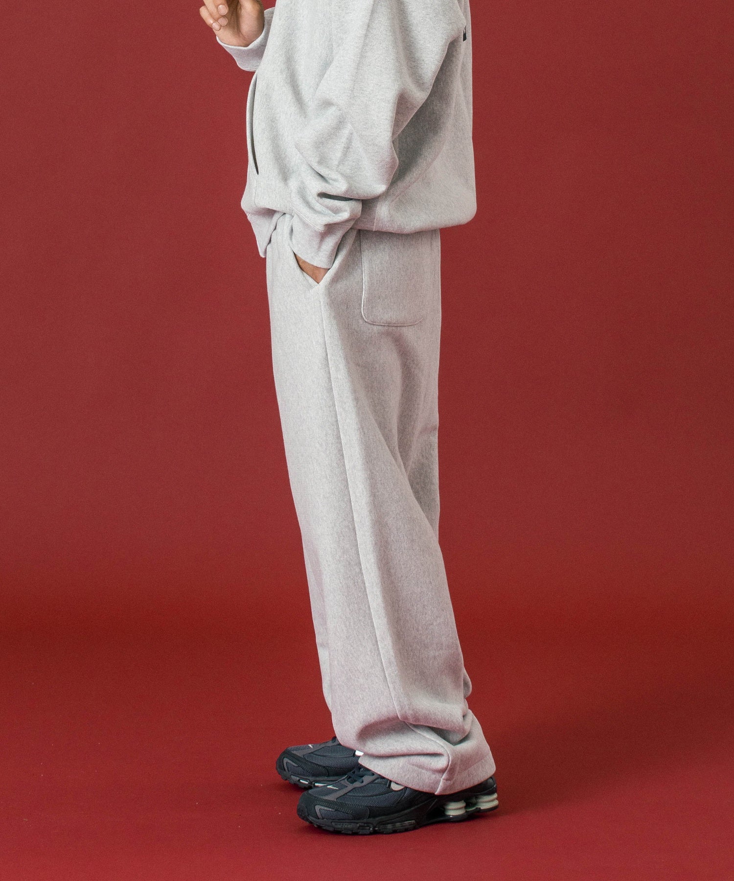 XLARGE×Champion REVERSE WEAVE WIDE SWEAT PANTS