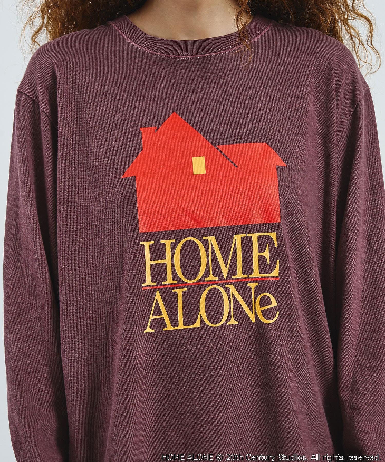 CREOLME/HOME ALONE /L/S TEE