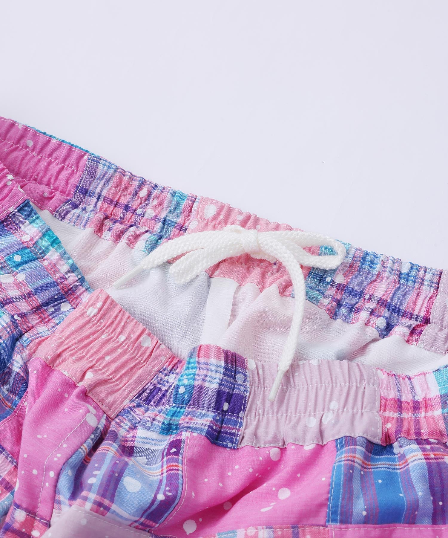 SPLASH PATCHWORK SHORT PANTS SILAS