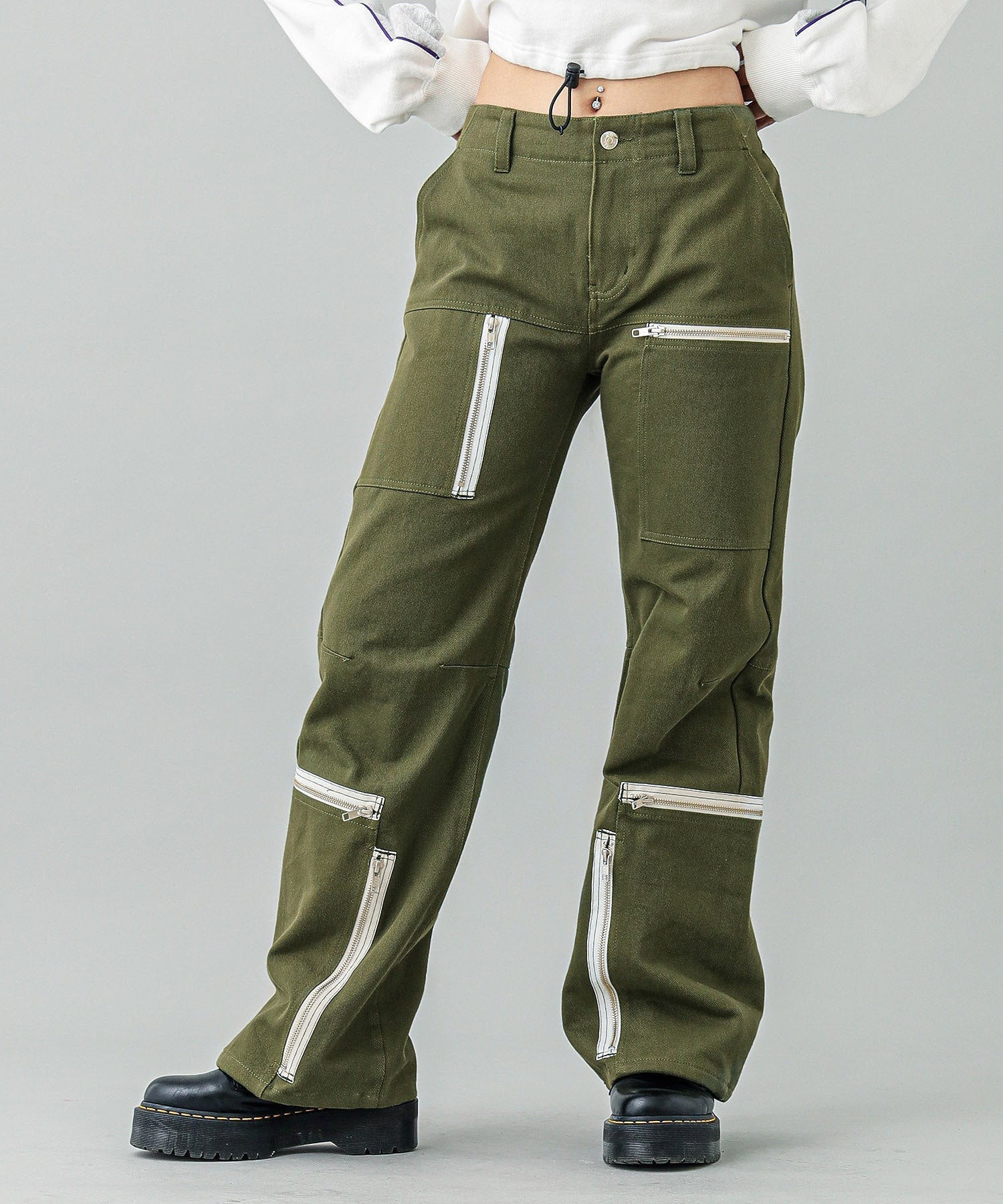 model　H:161cm 着用サイズ:M