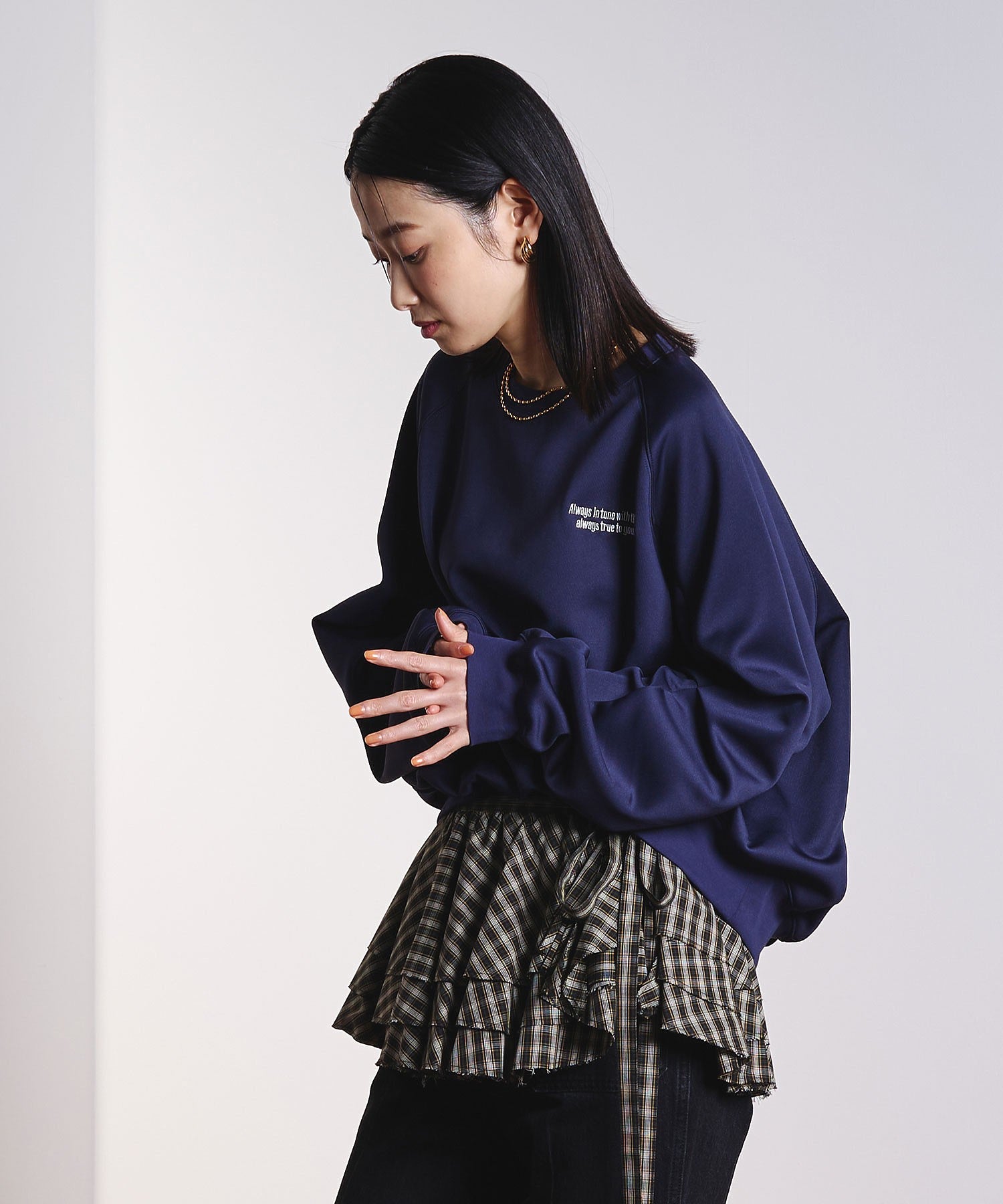 model:169cm 着用サイズ:ONE SIZE