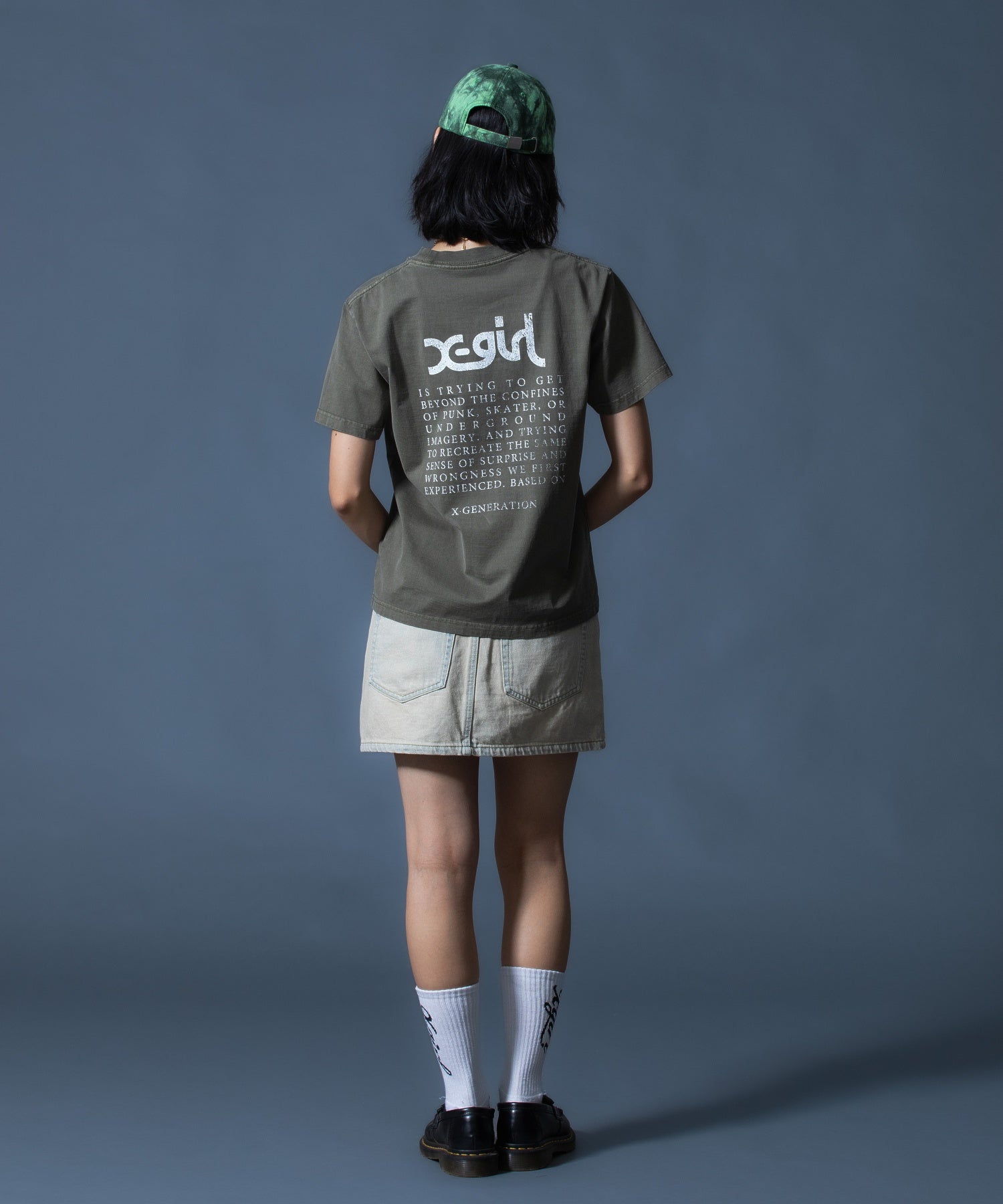 FADED FACE S/S TEE