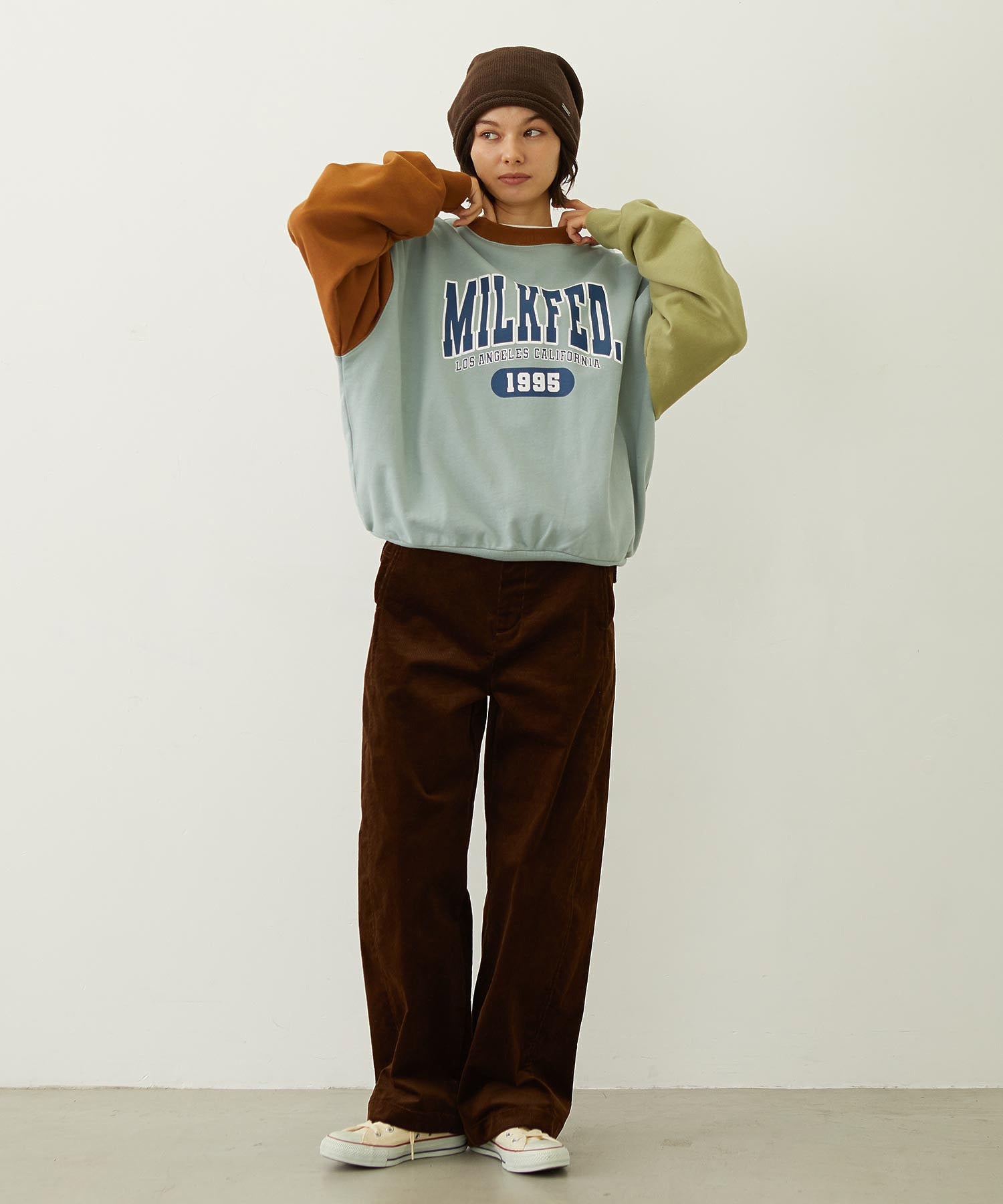 WORK STYLE CORDUROY PANTS