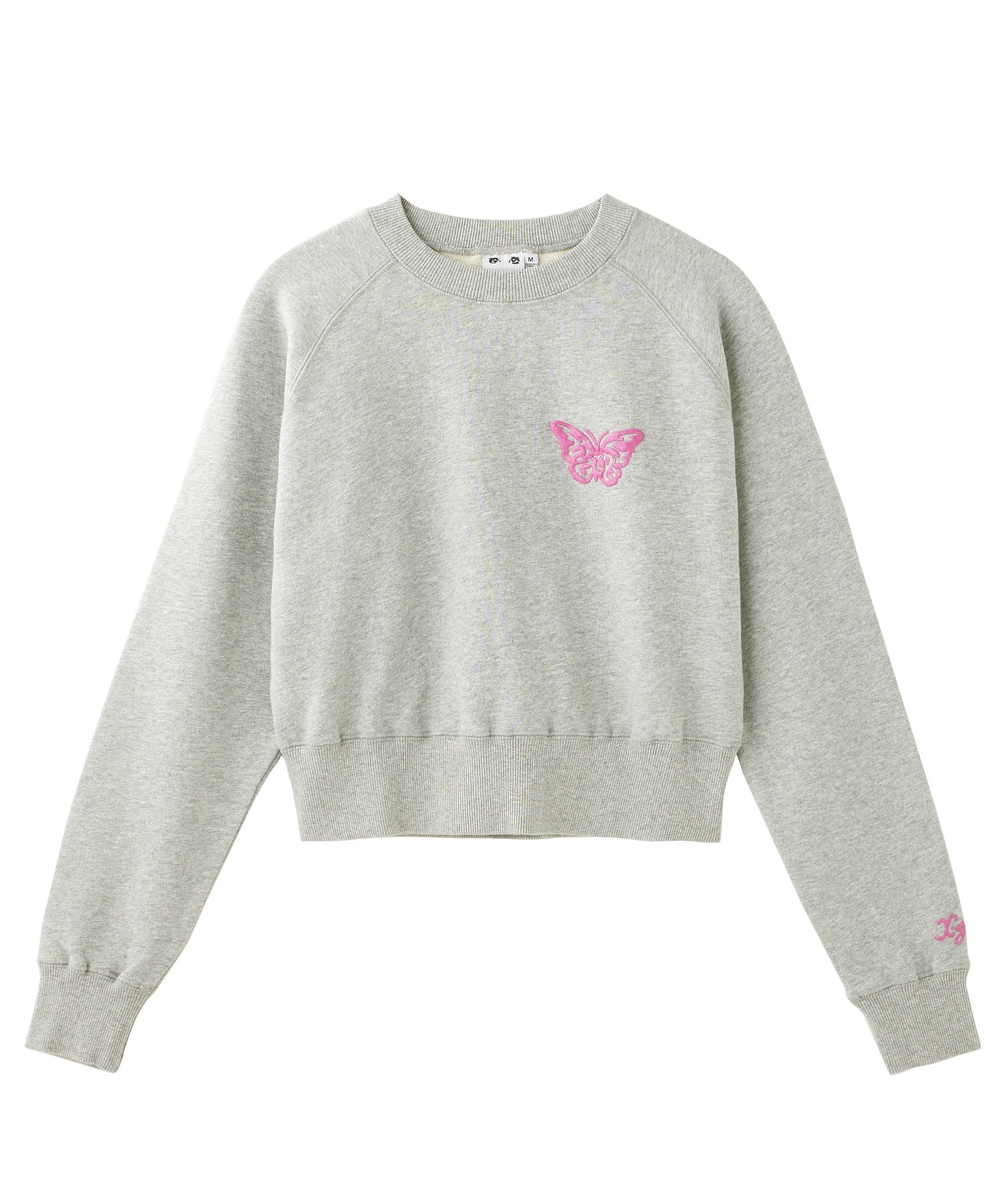 BUTTERFLY RAGLAN COMPACT SWEAT TOP