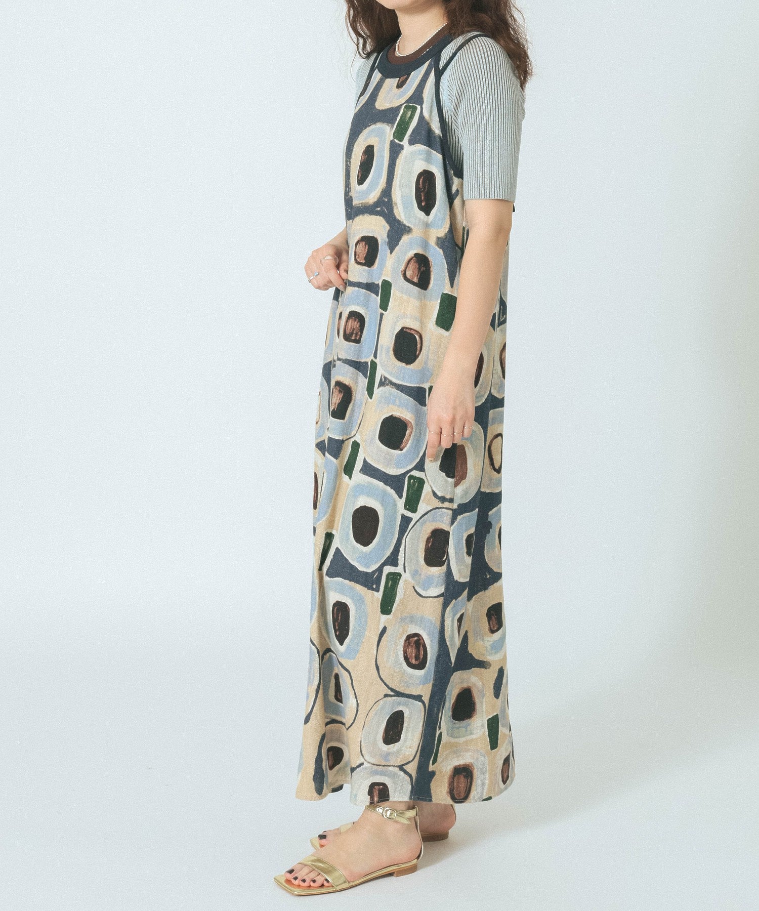 ART PRINT LONG DRESS