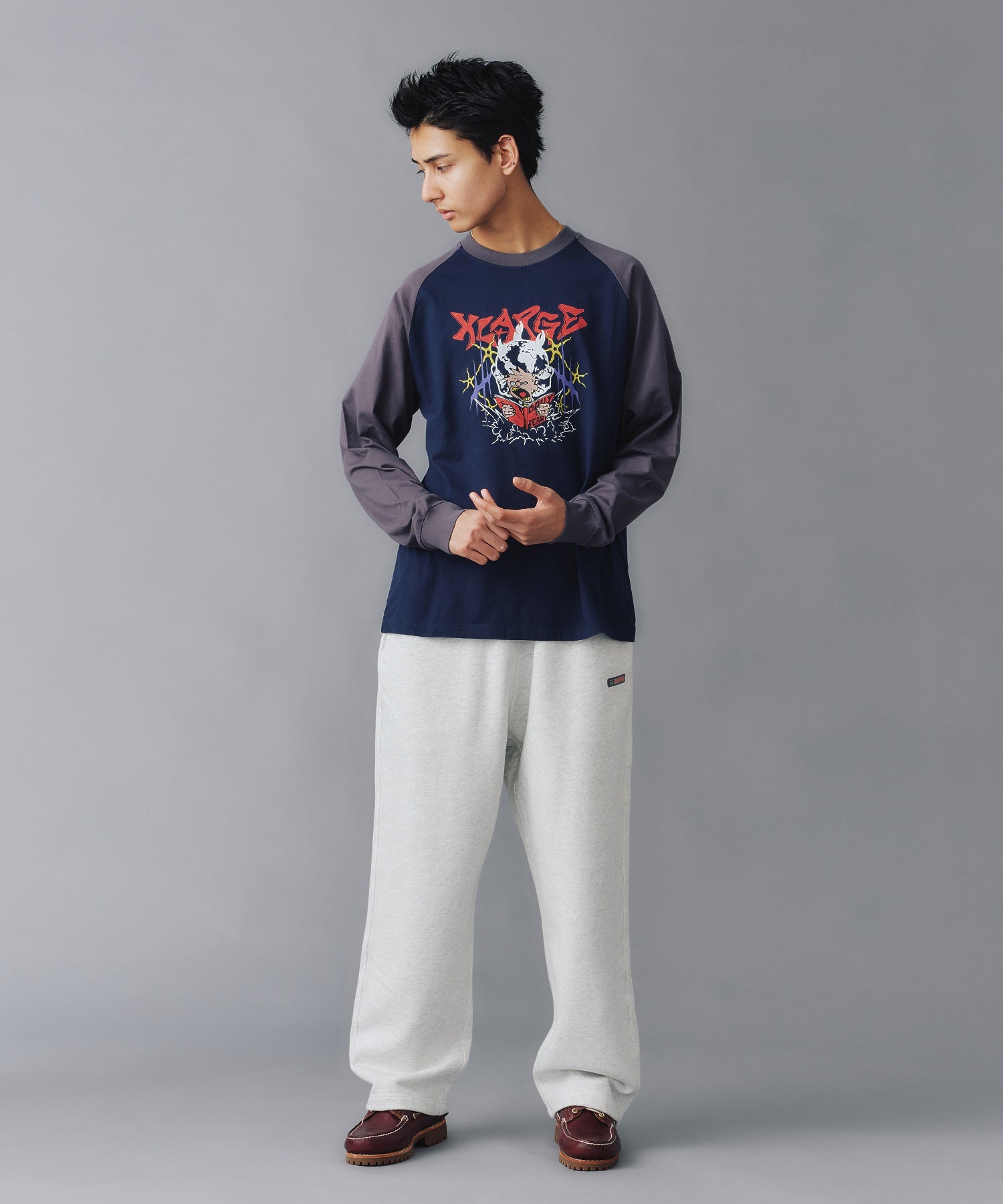 MODEL 身長183cm / 着用サイズ：Lサイズ
