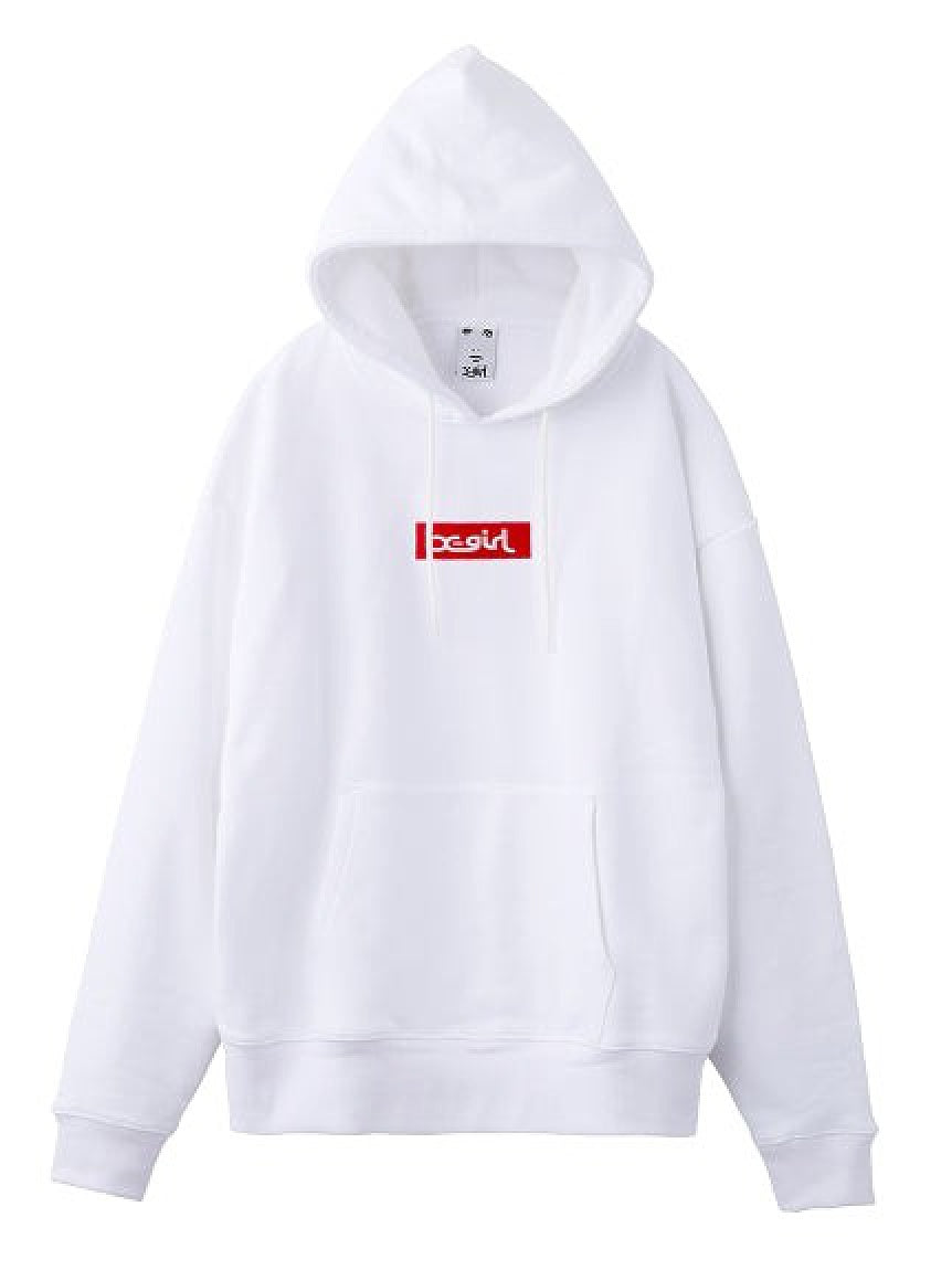 BOX LOGO SWEAT HOODIE X-girl
