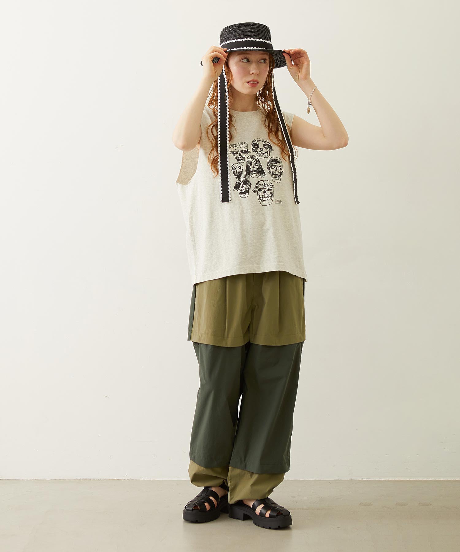 BICOLOR PANTS