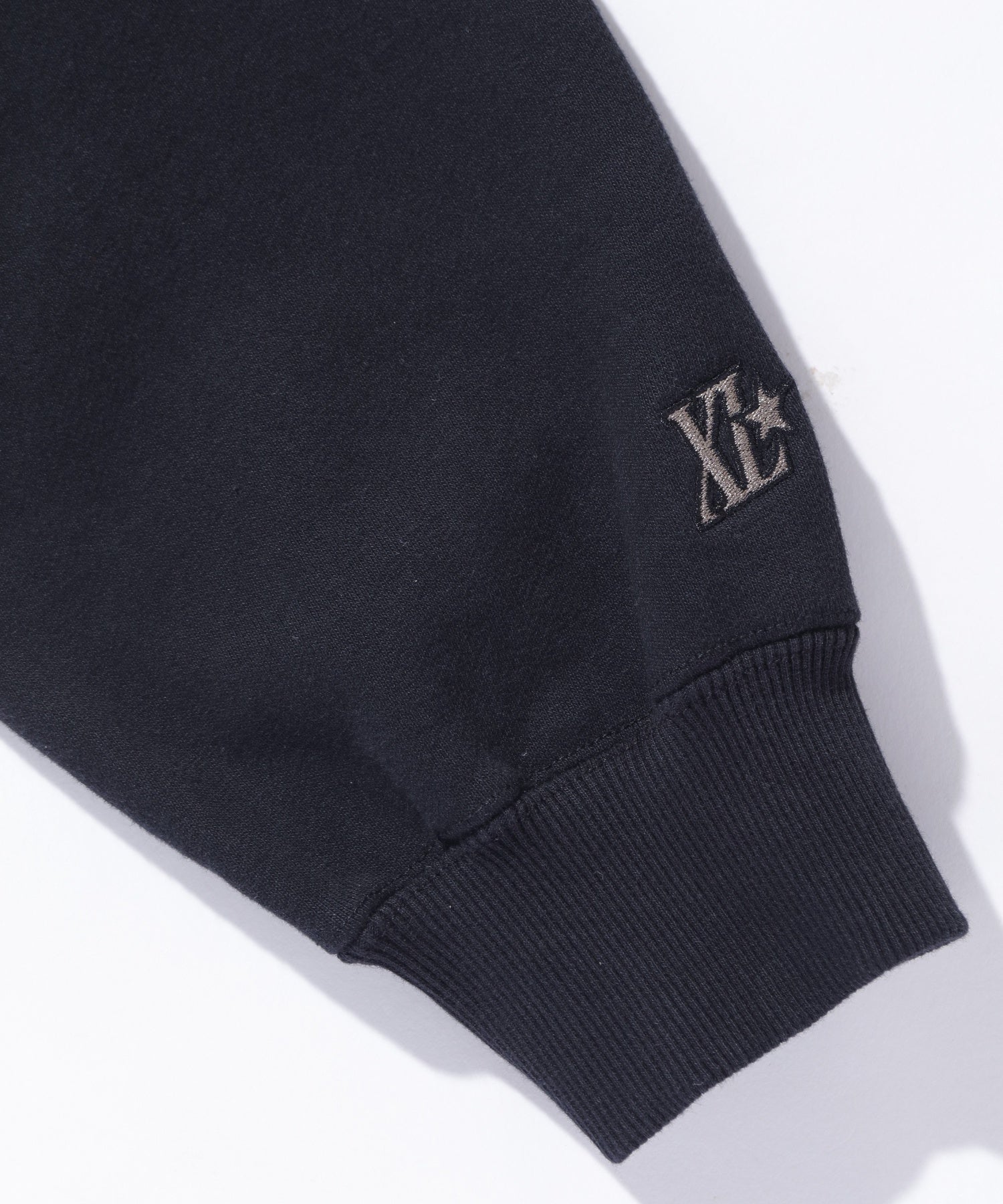 EMBOSSED LOGO HOODED SWEATSHIRT