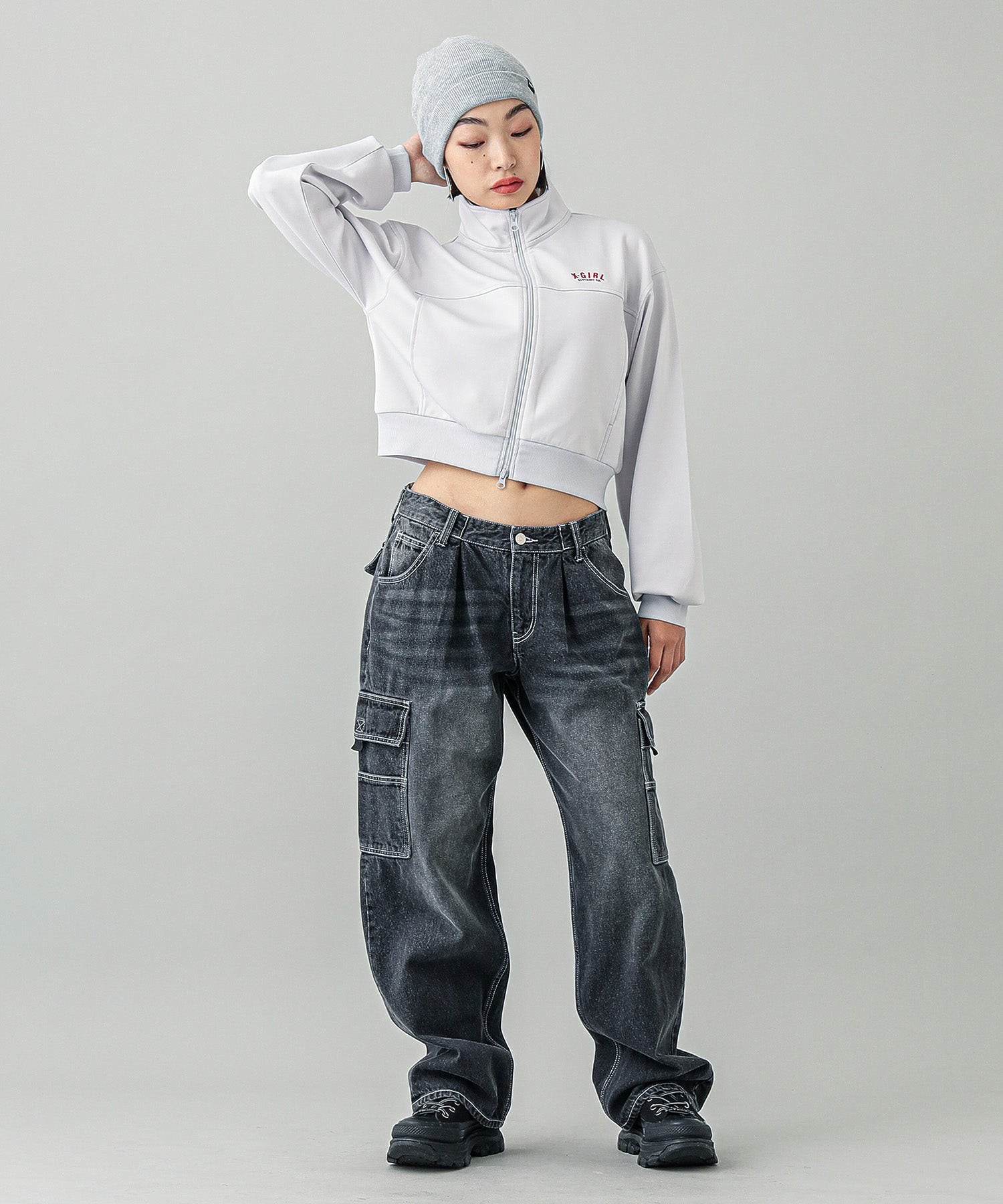 model　H:161cm 着用サイズ:M
