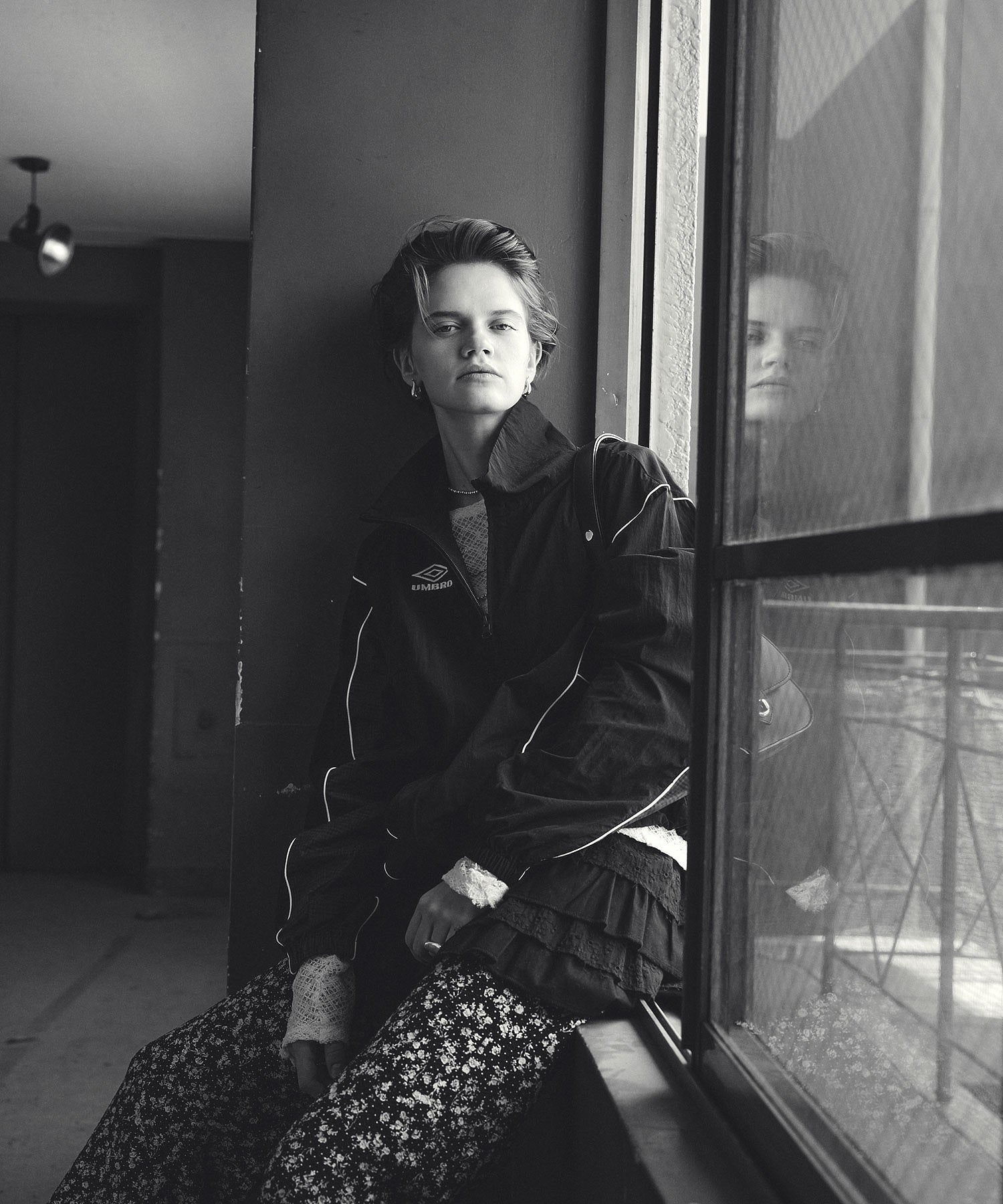 UMBRO × ROSE BUD/ NYLON JACKET