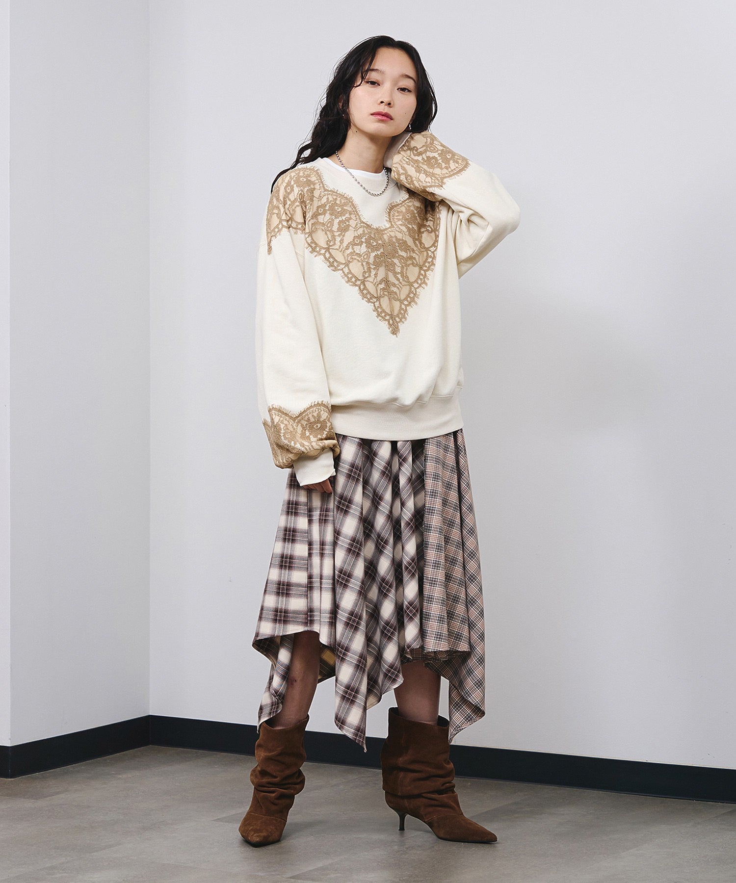 model:161cm 着用サイズ:ONE SIZE