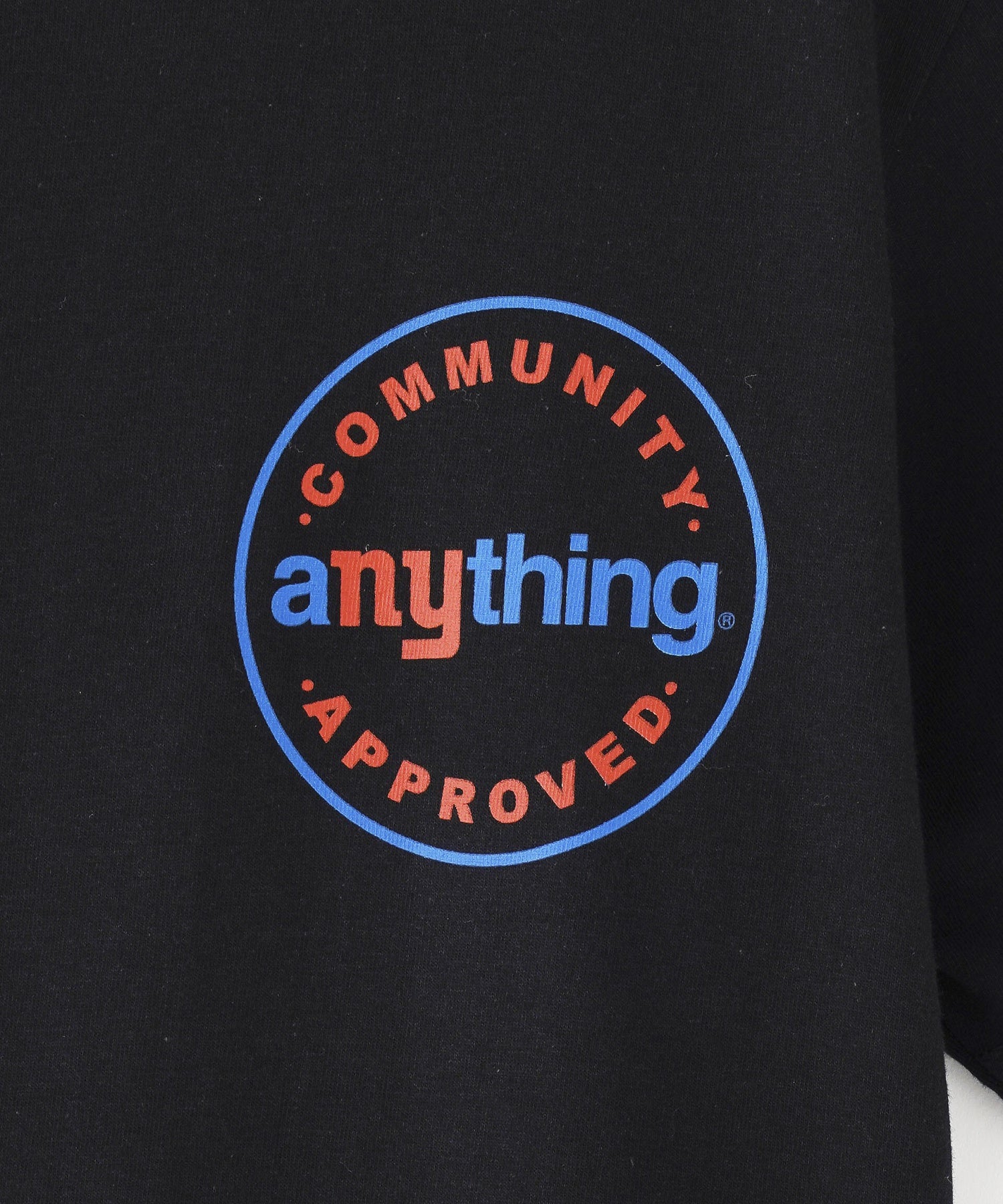 ANYTHING/エニシング/COMMUNITY APPROVED T-SHIRT/ANY-63