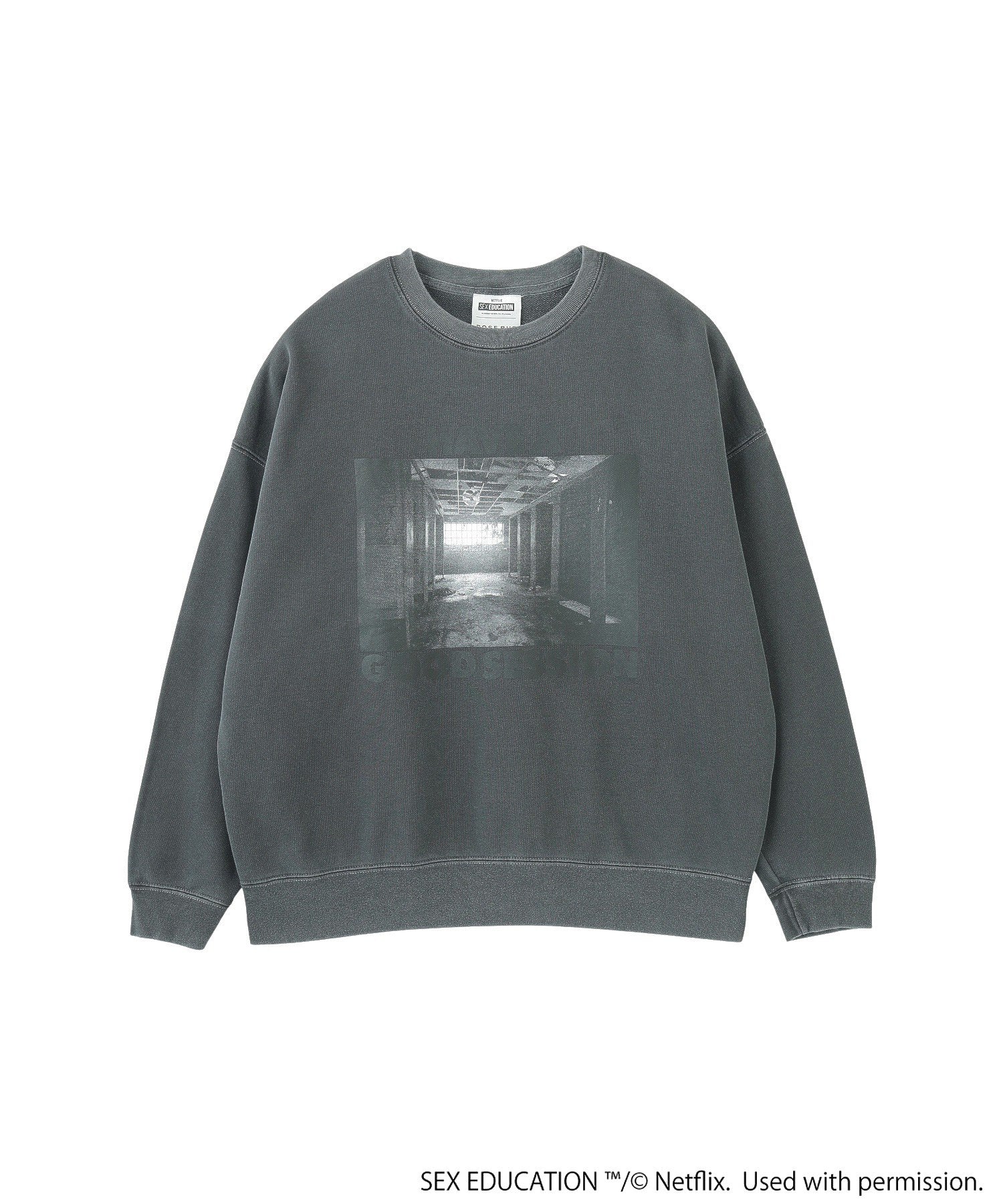 Netflix Series ‘SEX EDUCATION’ × ROSE BUD/PHOTO PRINT PULLOVER