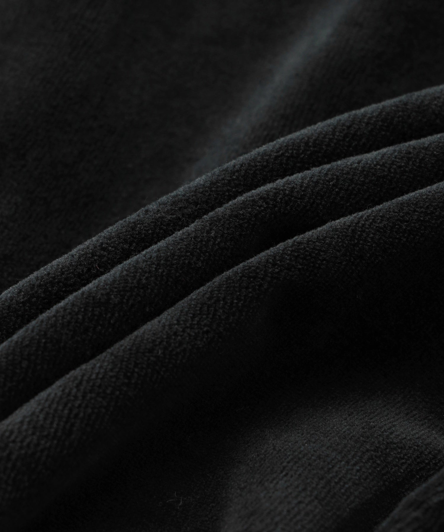 FADED VELOUR COMPACT ZIP UP HOODIE